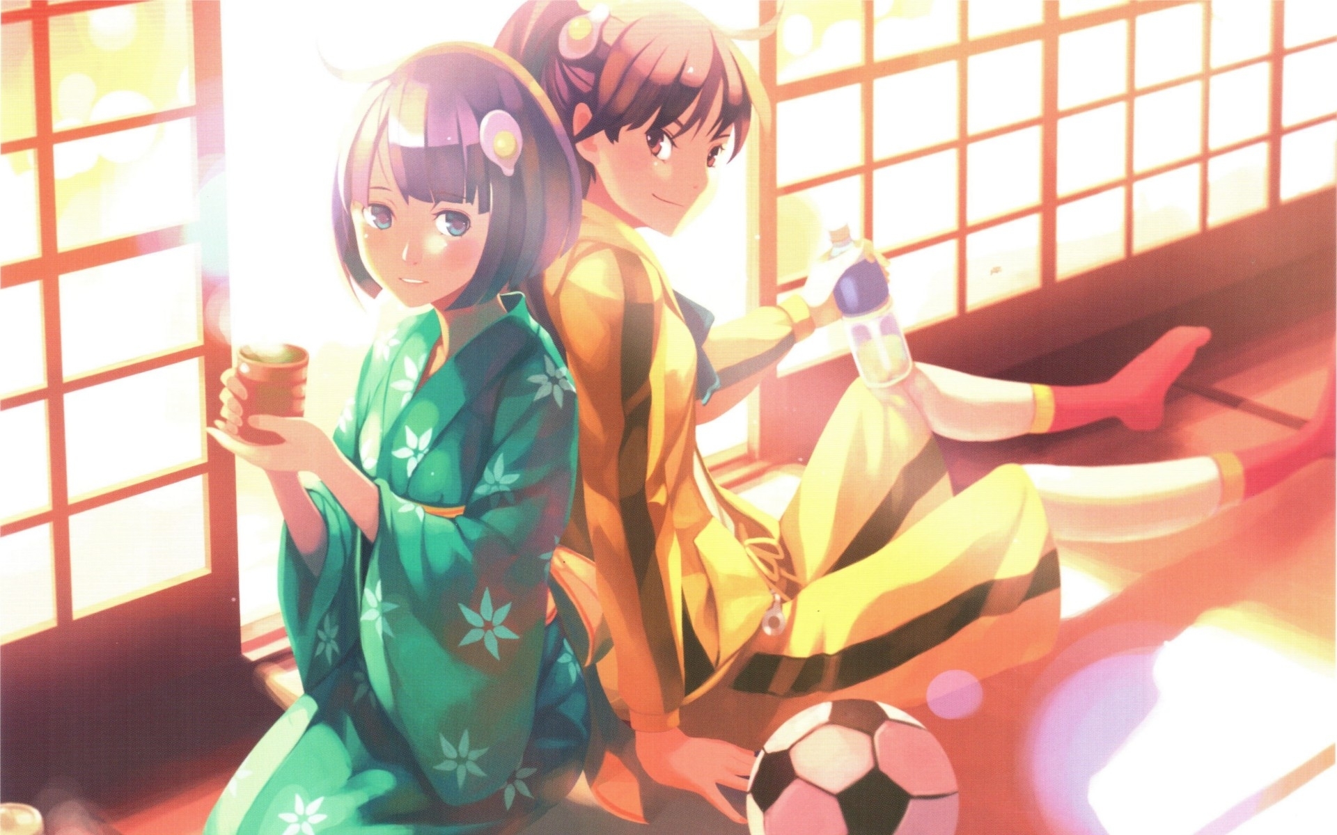 Free download wallpaper Anime, Monogatari (Series), Karen Araragi, Tsukihi Araragi on your PC desktop