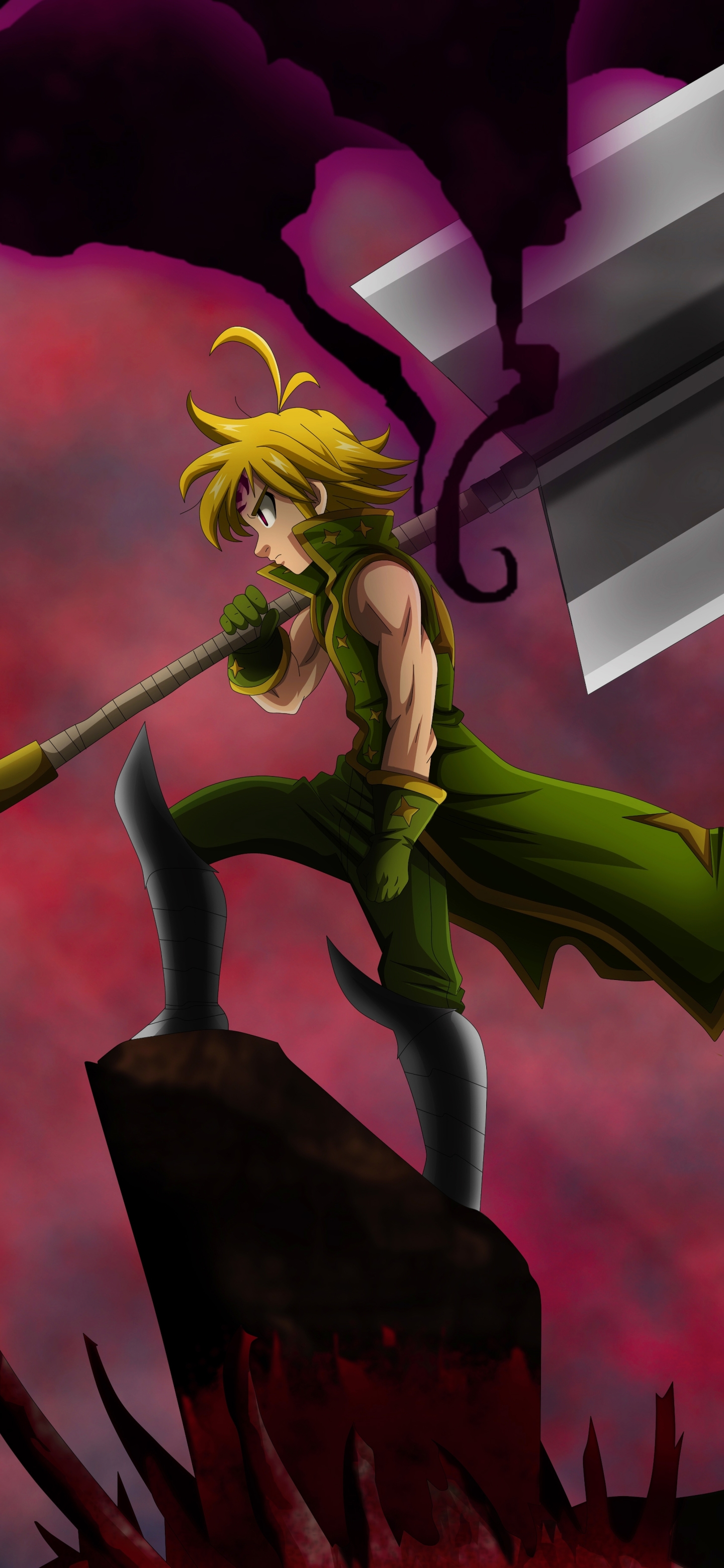 Handy-Wallpaper Blond, Blondinen, Animes, The Seven Deadly Sins, Meliodas (Die Sieben Todsünden) kostenlos herunterladen.