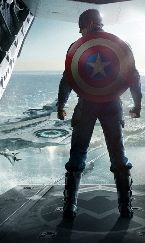 Скачати мобільні шпалери Капітан Америка, Кріс Еванс, Фільм, Перший Месник: Друга Війна безкоштовно.