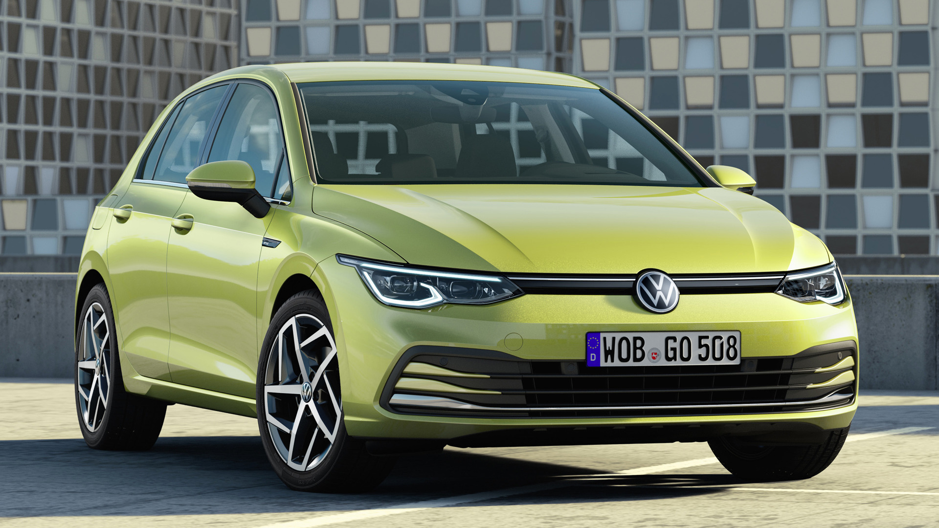 Завантажити шпалери Volkswagen Golf Mk7 на телефон безкоштовно