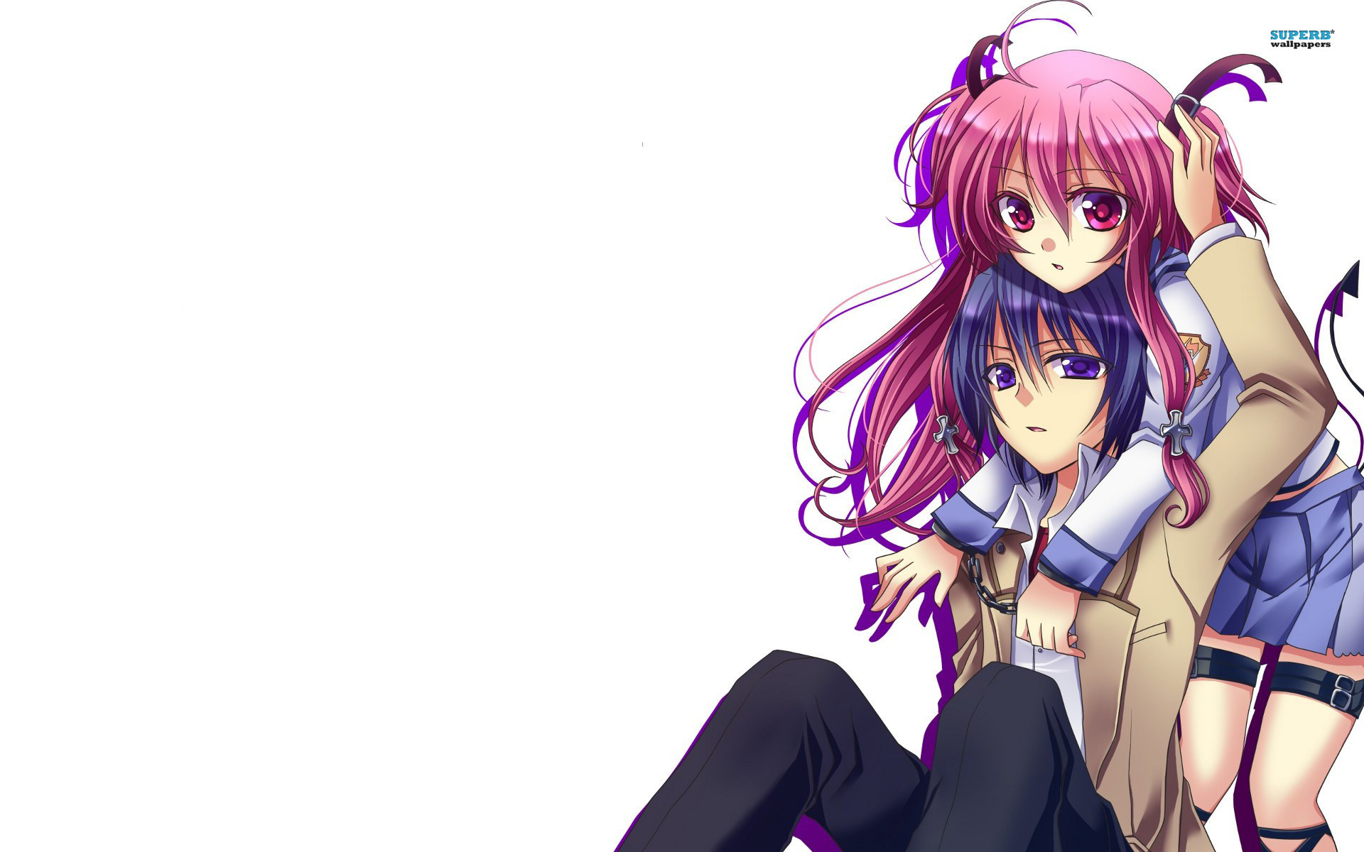 Laden Sie das Animes, Yui (Engel Schlägt!), Angel Beats!, Hinata Hideki-Bild kostenlos auf Ihren PC-Desktop herunter