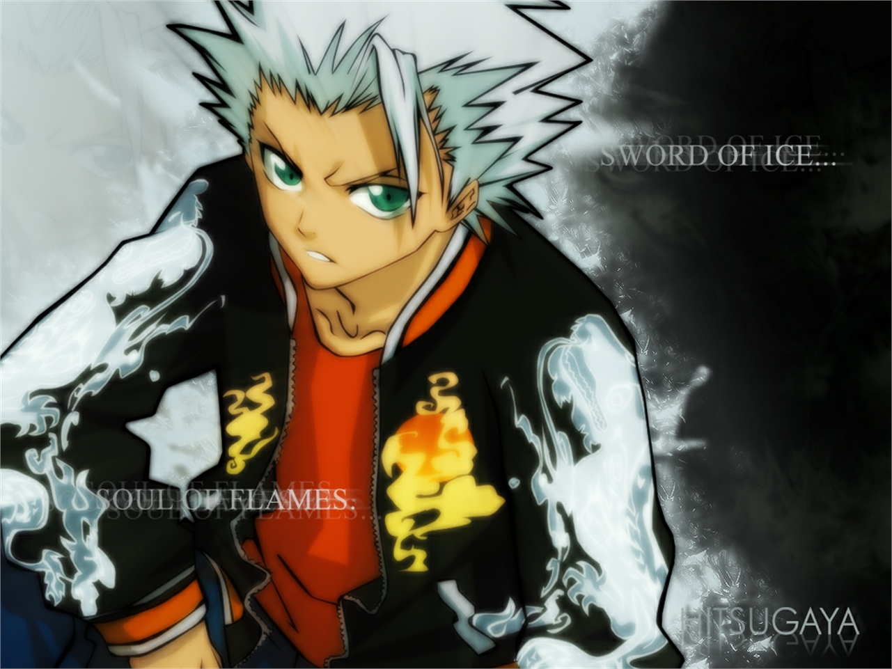 Handy-Wallpaper Bleach, Animes, Tōshirō Hitsugaya kostenlos herunterladen.