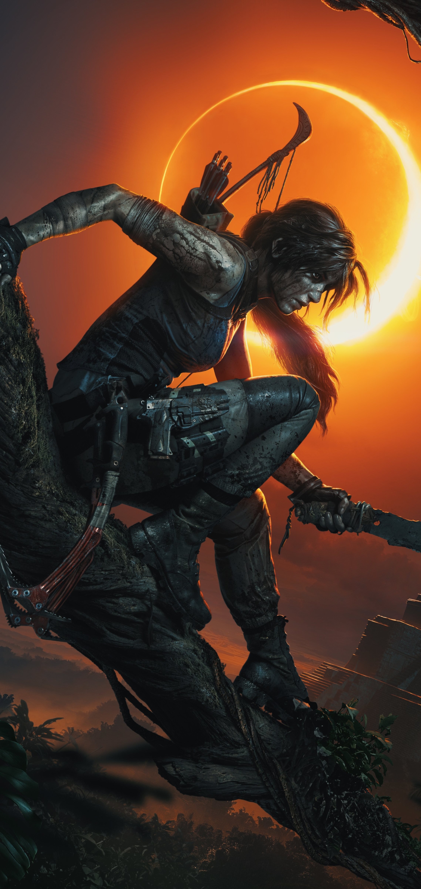 Descarga gratuita de fondo de pantalla para móvil de Tomb Raider, Videojuego, Mujer Guerrera, Lara Croft, Shadow Of The Tomb Raider.