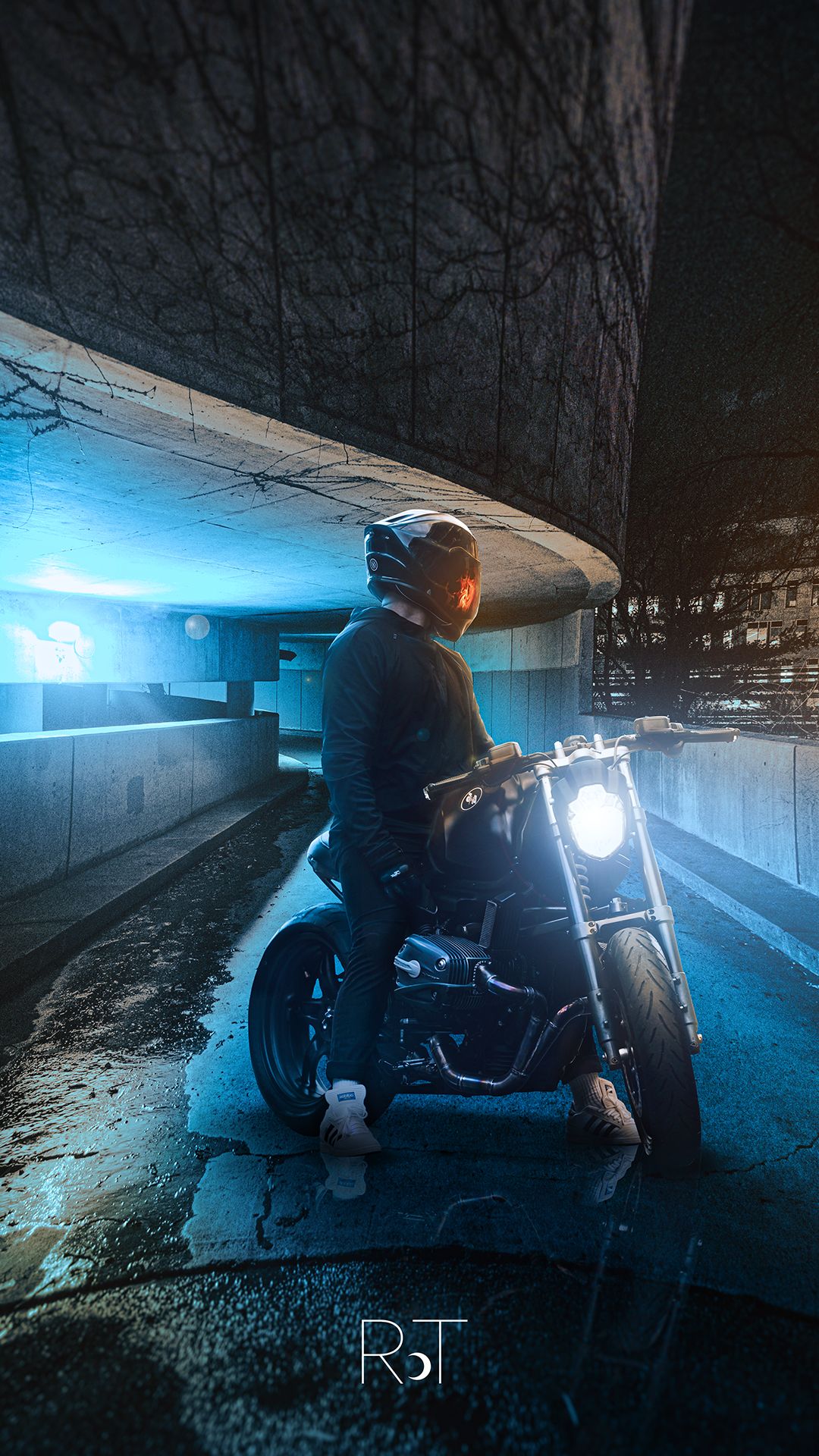 Descarga gratuita de fondo de pantalla para móvil de Noche, Motocicletas, Motocicleta, Vehículos.