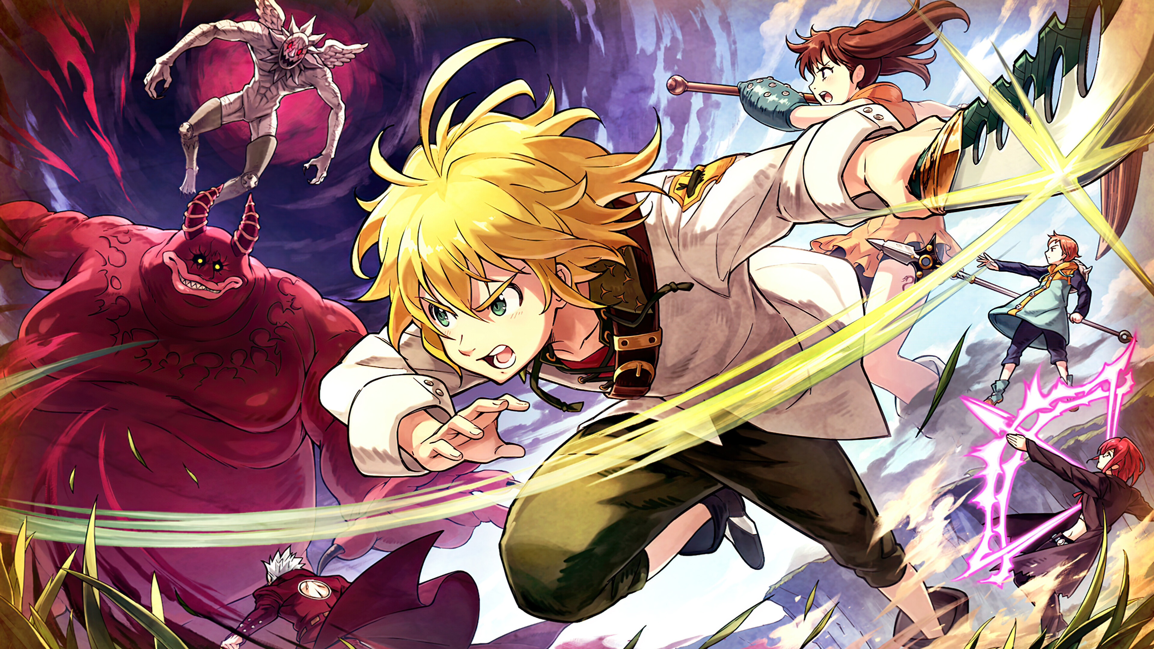 Laden Sie das Animes, The Seven Deadly Sins-Bild kostenlos auf Ihren PC-Desktop herunter