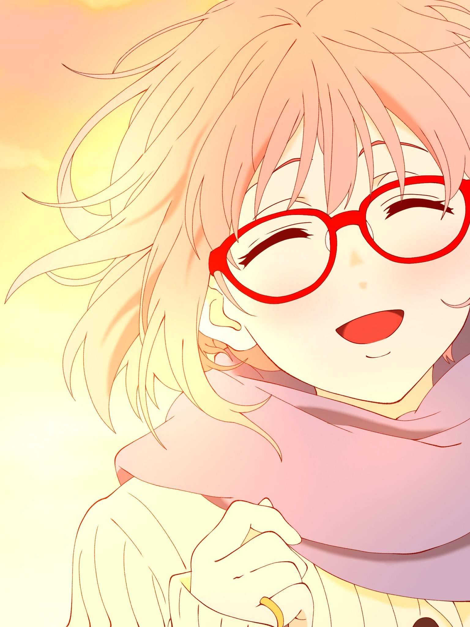 Téléchargez des papiers peints mobile Animé, Mirai Kuriyama, Beyond The Boundary, Kyoukai No Kanata gratuitement.