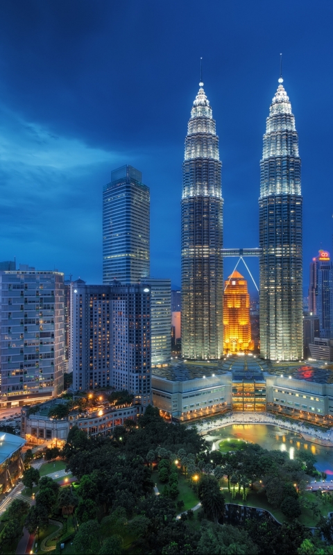 Download mobile wallpaper Cities, Kuala Lumpur, Man Made for free.