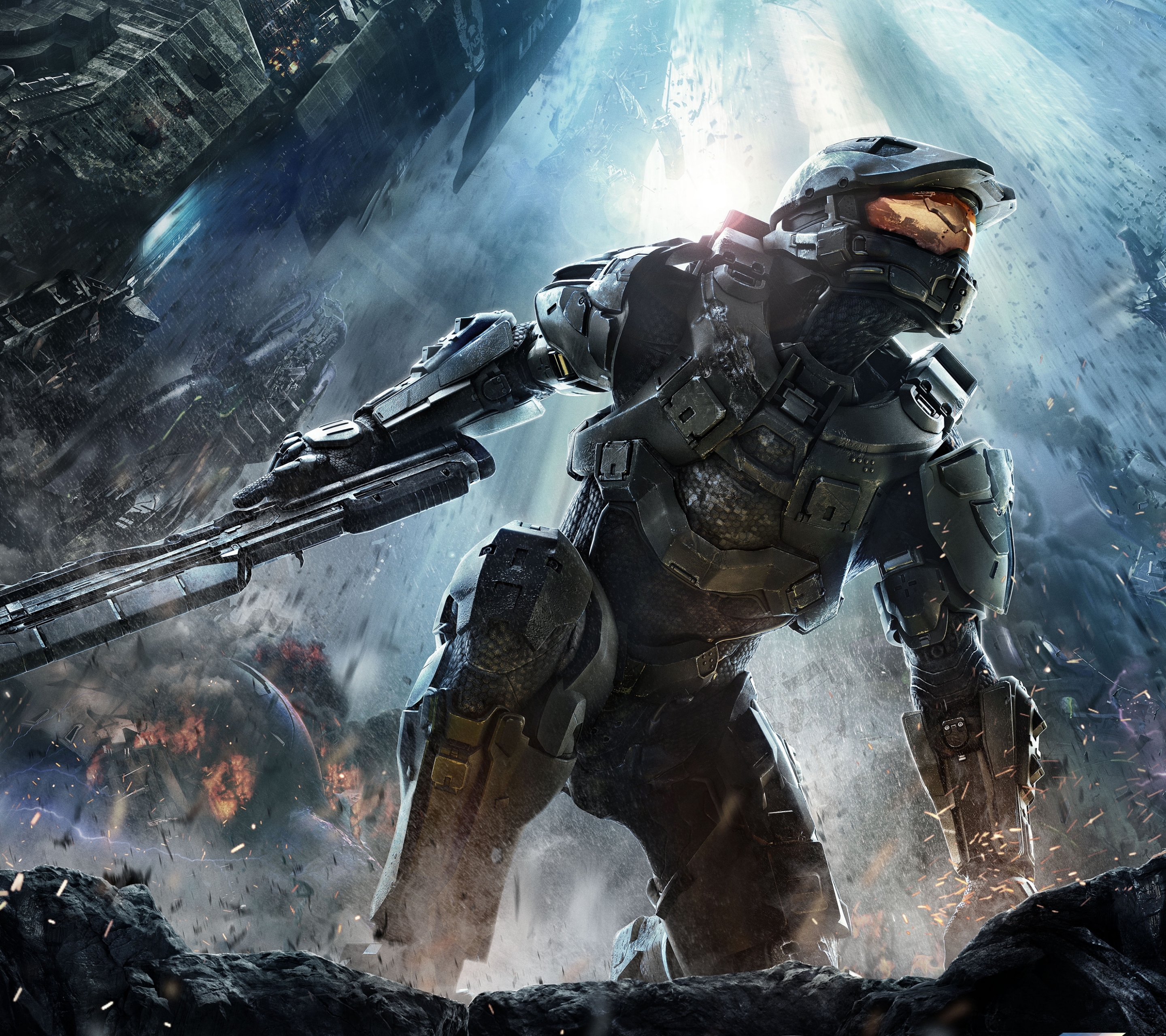 Baixar papel de parede para celular de Aréola, Videogame, Comandante, Halo 4 gratuito.