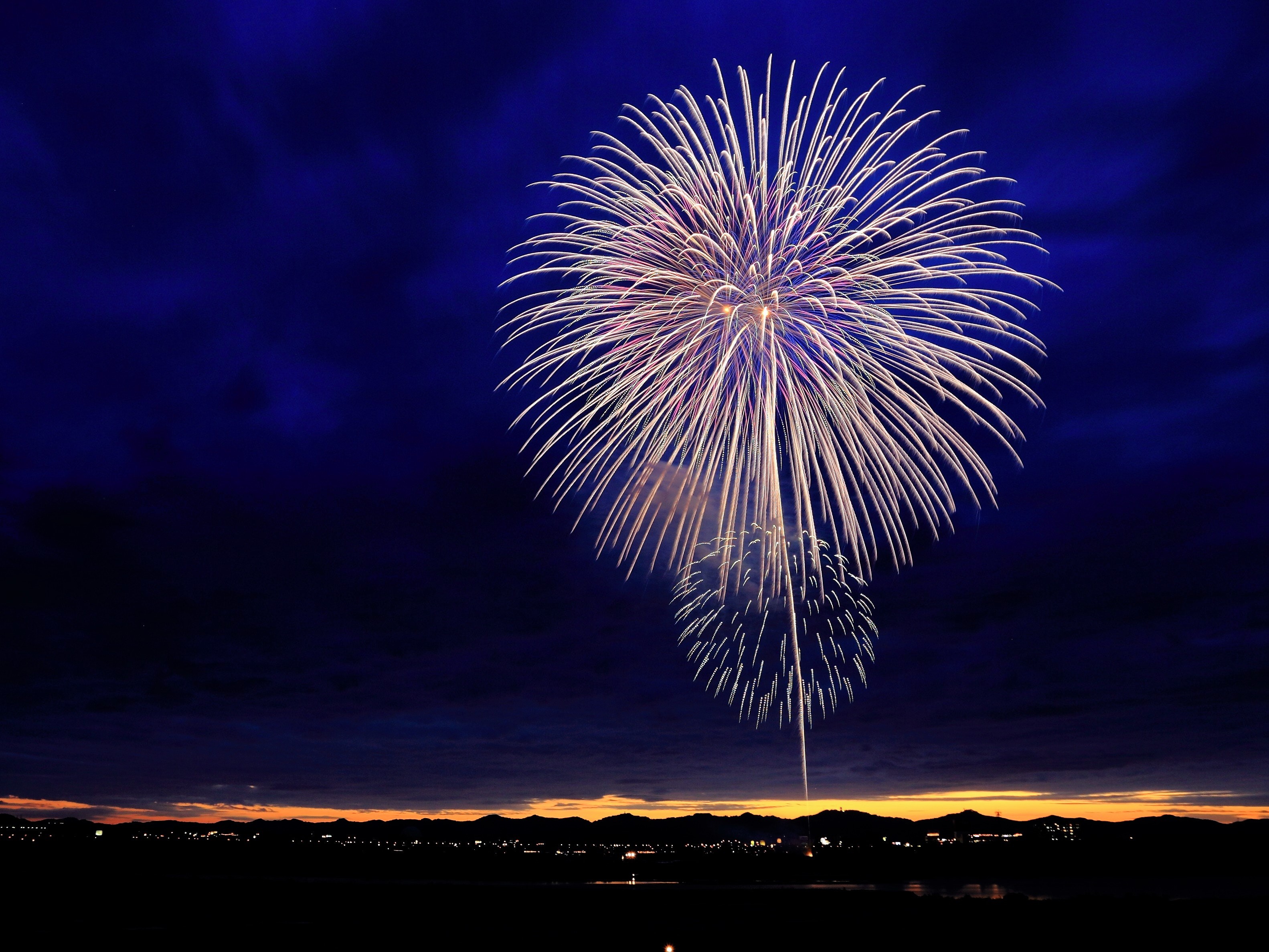 Free download wallpaper Sky, Night, Fireworks, Photography on your PC desktop