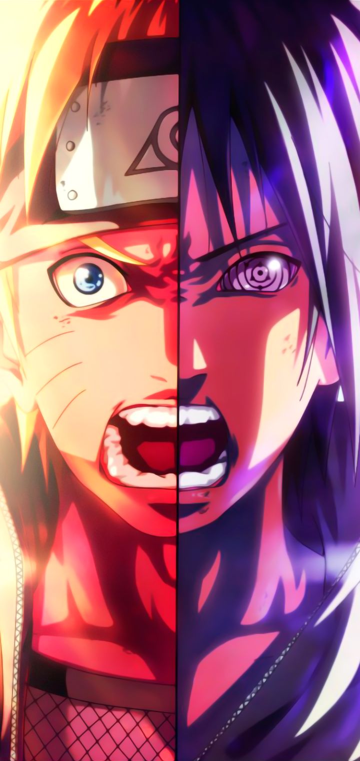 Handy-Wallpaper Naruto, Animes, Sasuke Uchiha, Naruto Uzumaki kostenlos herunterladen.