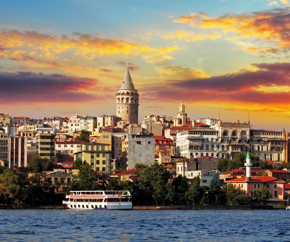 Скачать картинку Города, Стамбул, Сделано Человеком в телефон бесплатно.
