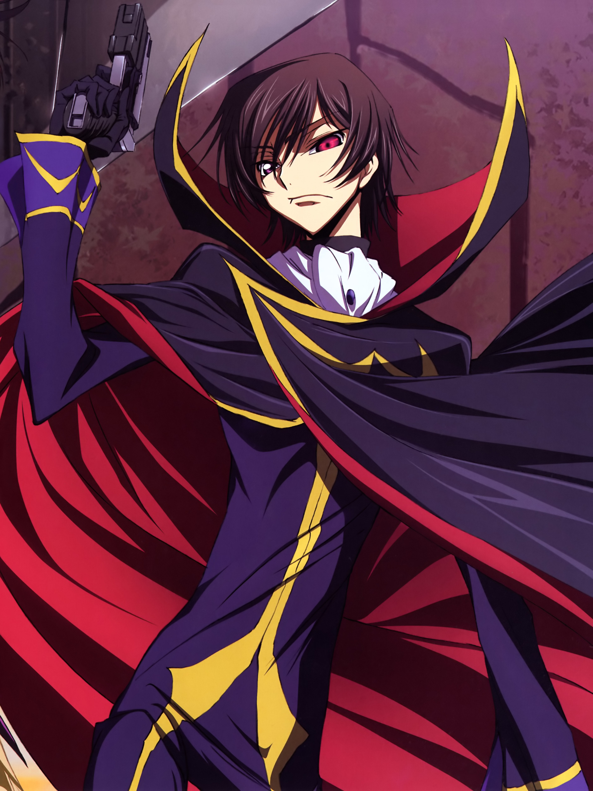 Download mobile wallpaper Anime, Lelouch Lamperouge, Code Geass for free.