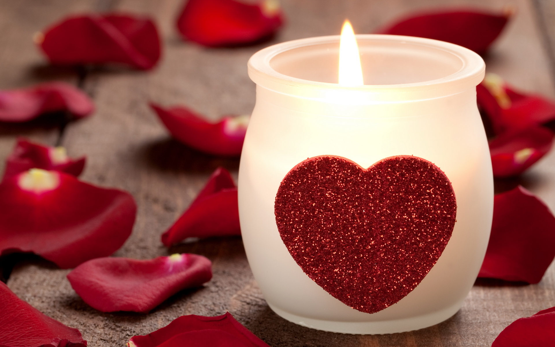 Скачать обои бесплатно День Святого Валентина (Valentine's Day), Праздники, Свечи, Сердца, Любовь картинка на рабочий стол ПК