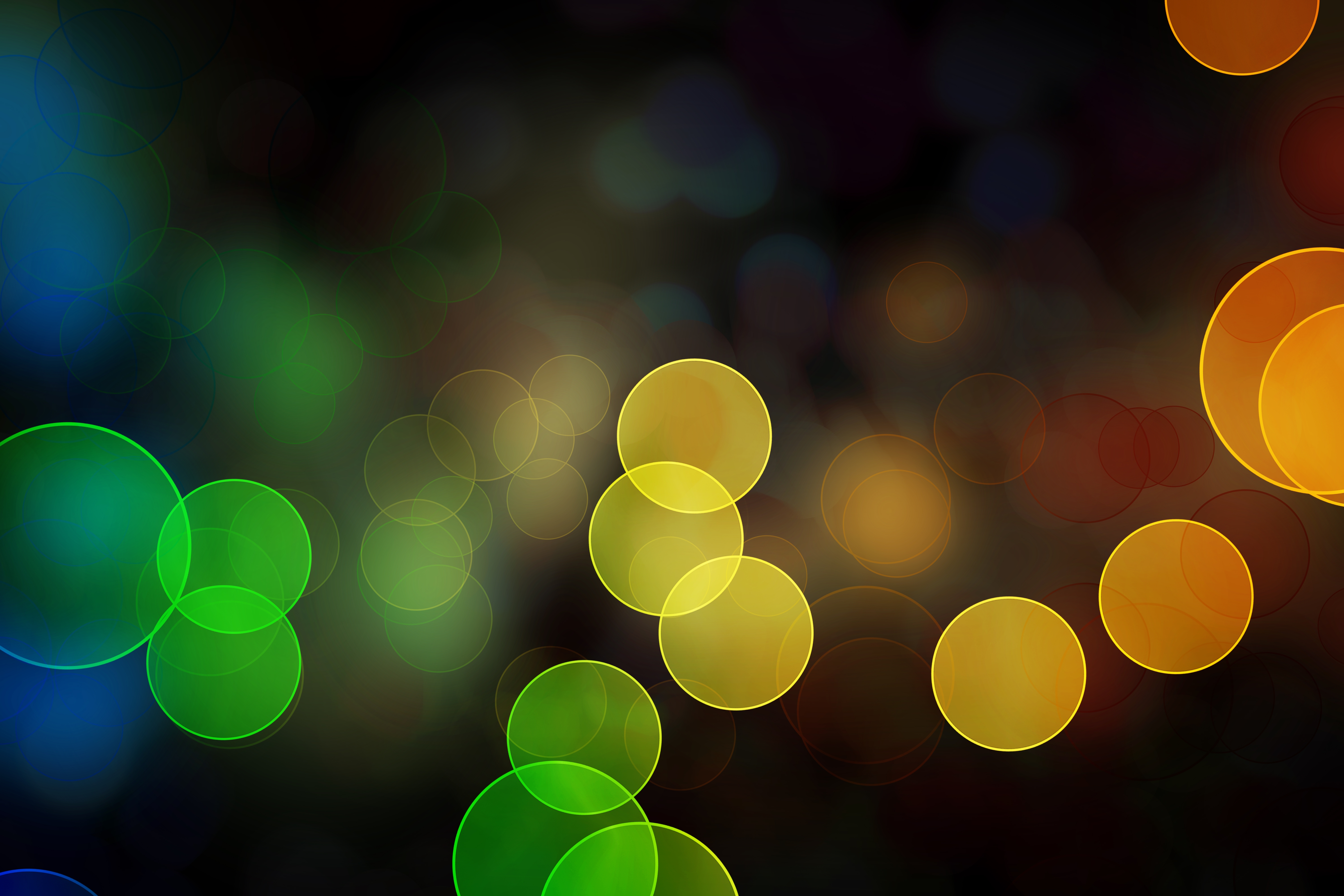 Free download wallpaper Glare, Motley, Abstract, Circles, Multicolored on your PC desktop