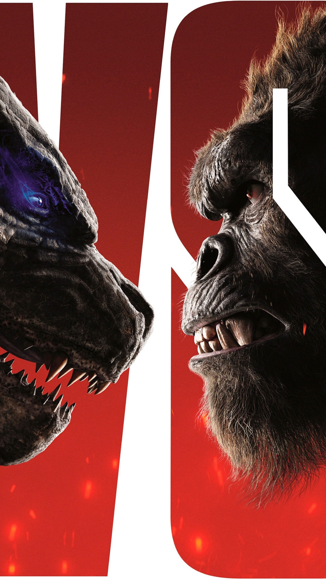 Handy-Wallpaper Filme, Godzilla, König Kong, Godzilla Vs Kong kostenlos herunterladen.