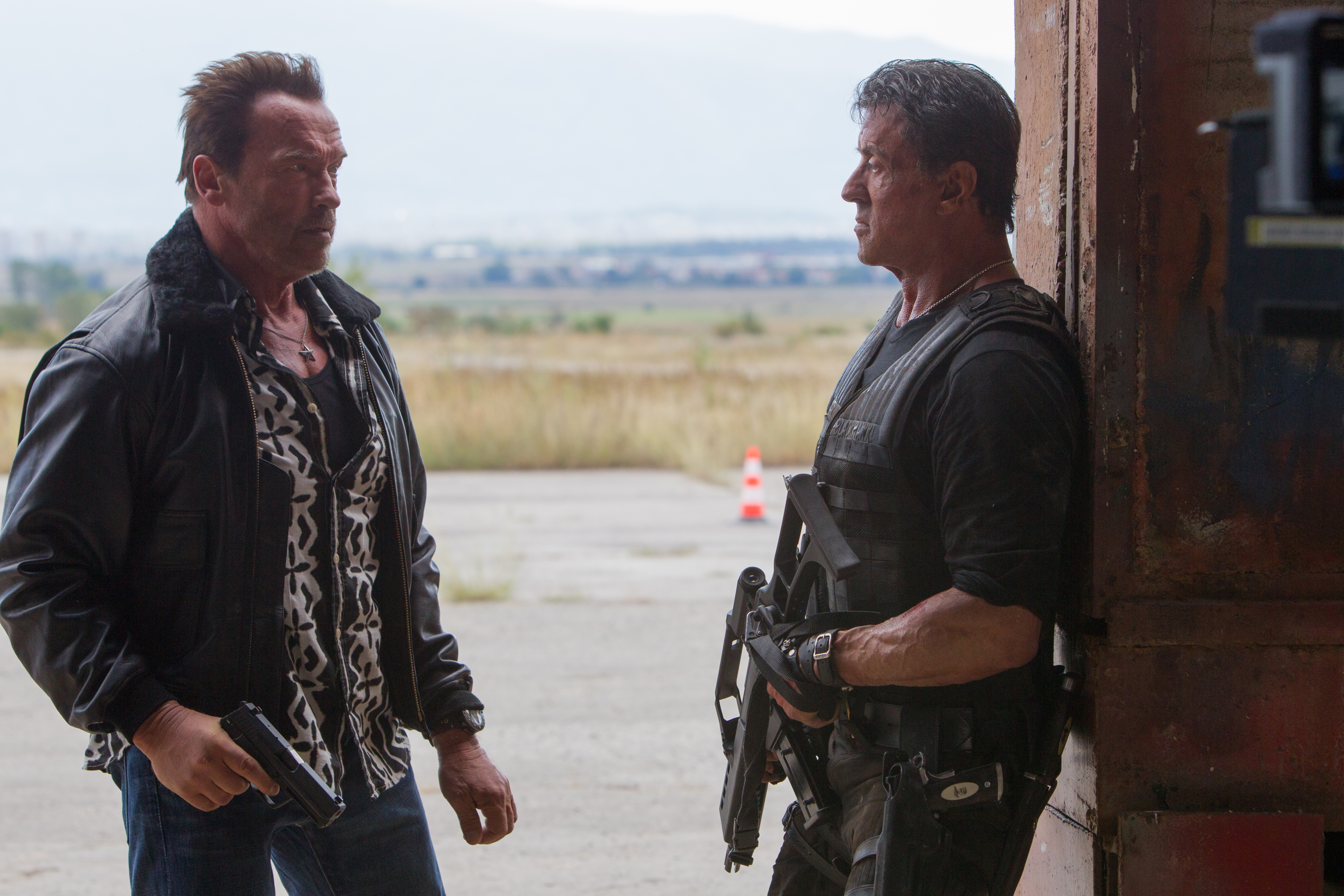 movie, the expendables 3, arnold schwarzenegger, barney ross, sylvester stallone, trench (the expendables), the expendables HD wallpaper