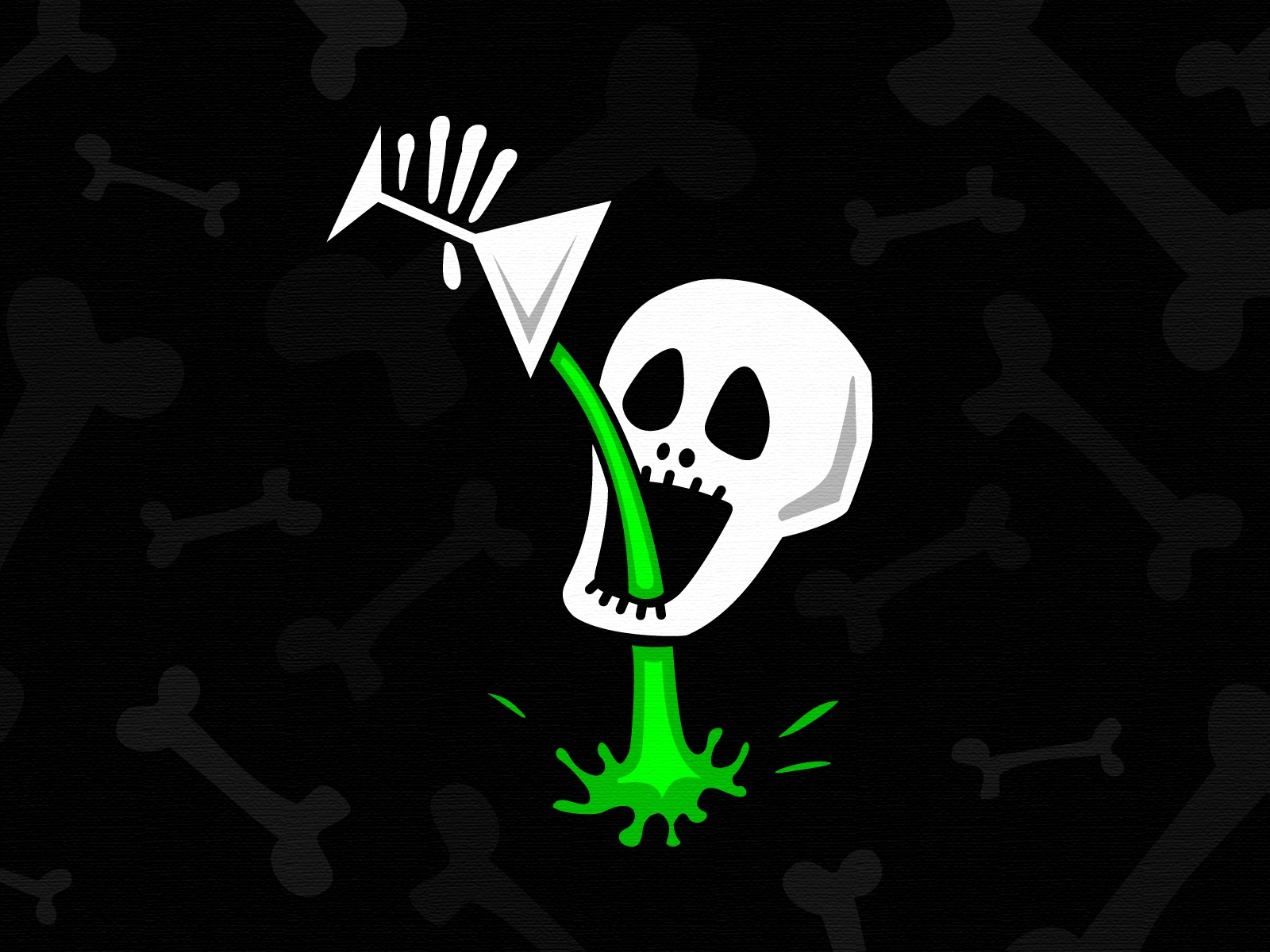 Laden Sie das Düster, Skelett-Bild kostenlos auf Ihren PC-Desktop herunter
