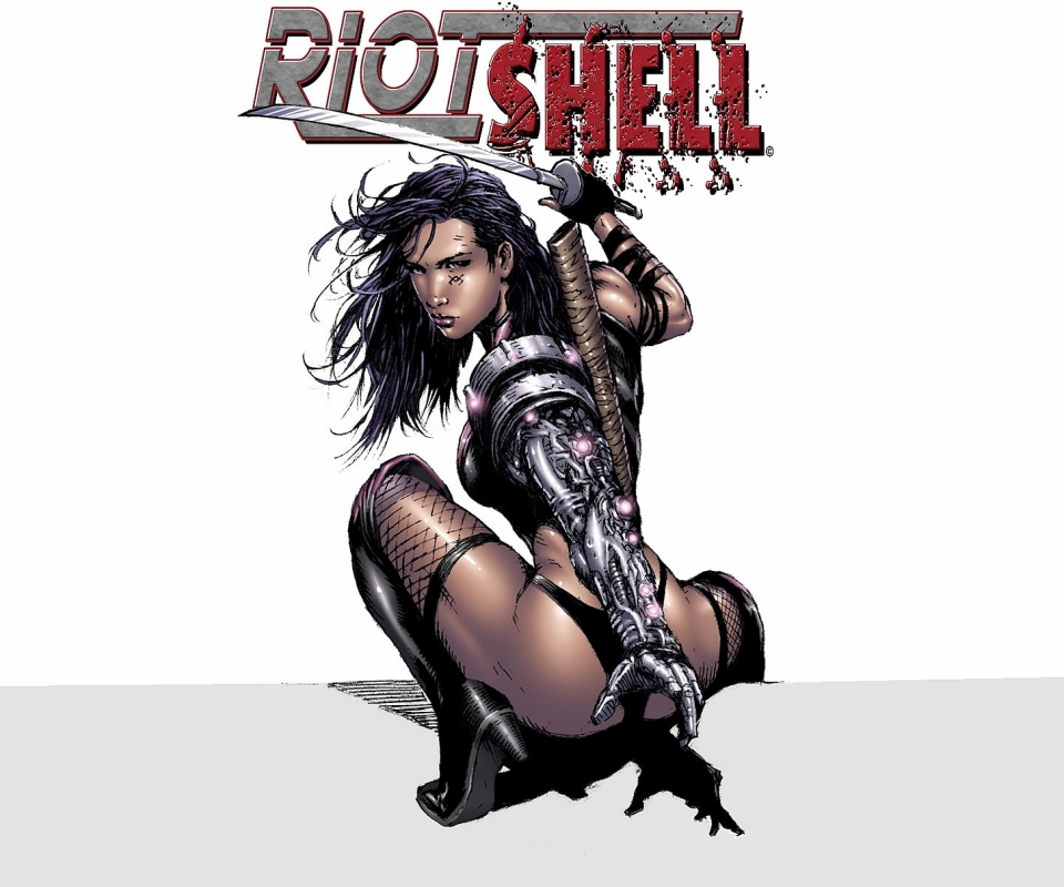 1255461 Bild herunterladen comics, riot shell - Hintergrundbilder und Bildschirmschoner kostenlos