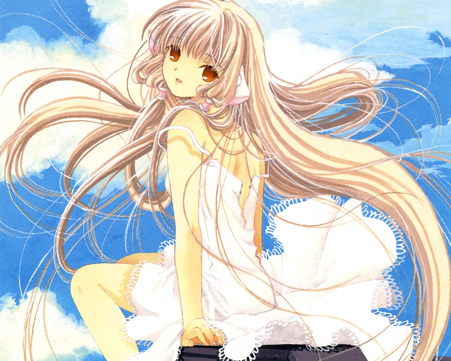 Free download wallpaper Anime, Chobits on your PC desktop