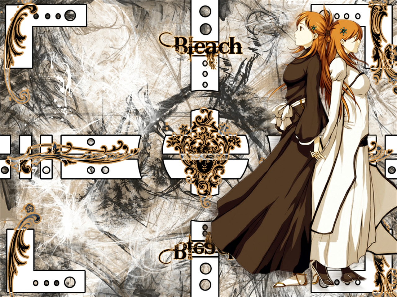 Handy-Wallpaper Bleach, Animes, Orihime Inoue kostenlos herunterladen.