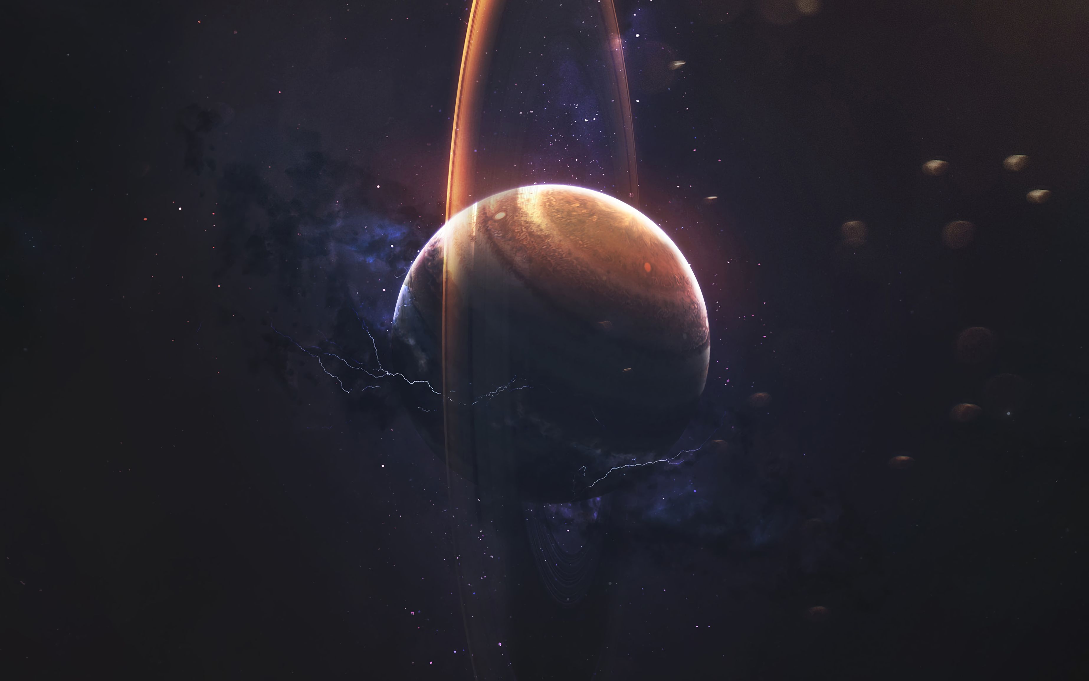 Popular Saturn Phone background