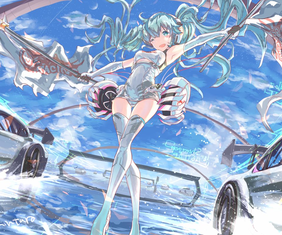 Handy-Wallpaper Vocaloid, Hatsune Miku, Animes kostenlos herunterladen.
