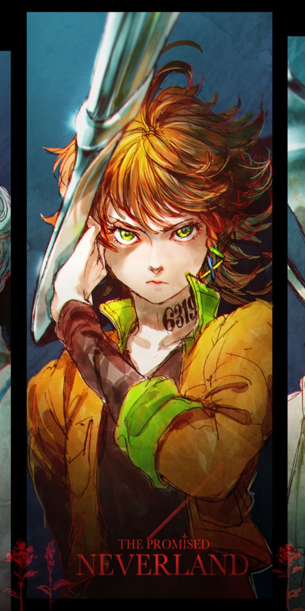 Desktop wallpaper: Anime, Emma (The Promised Neverland), The Promised