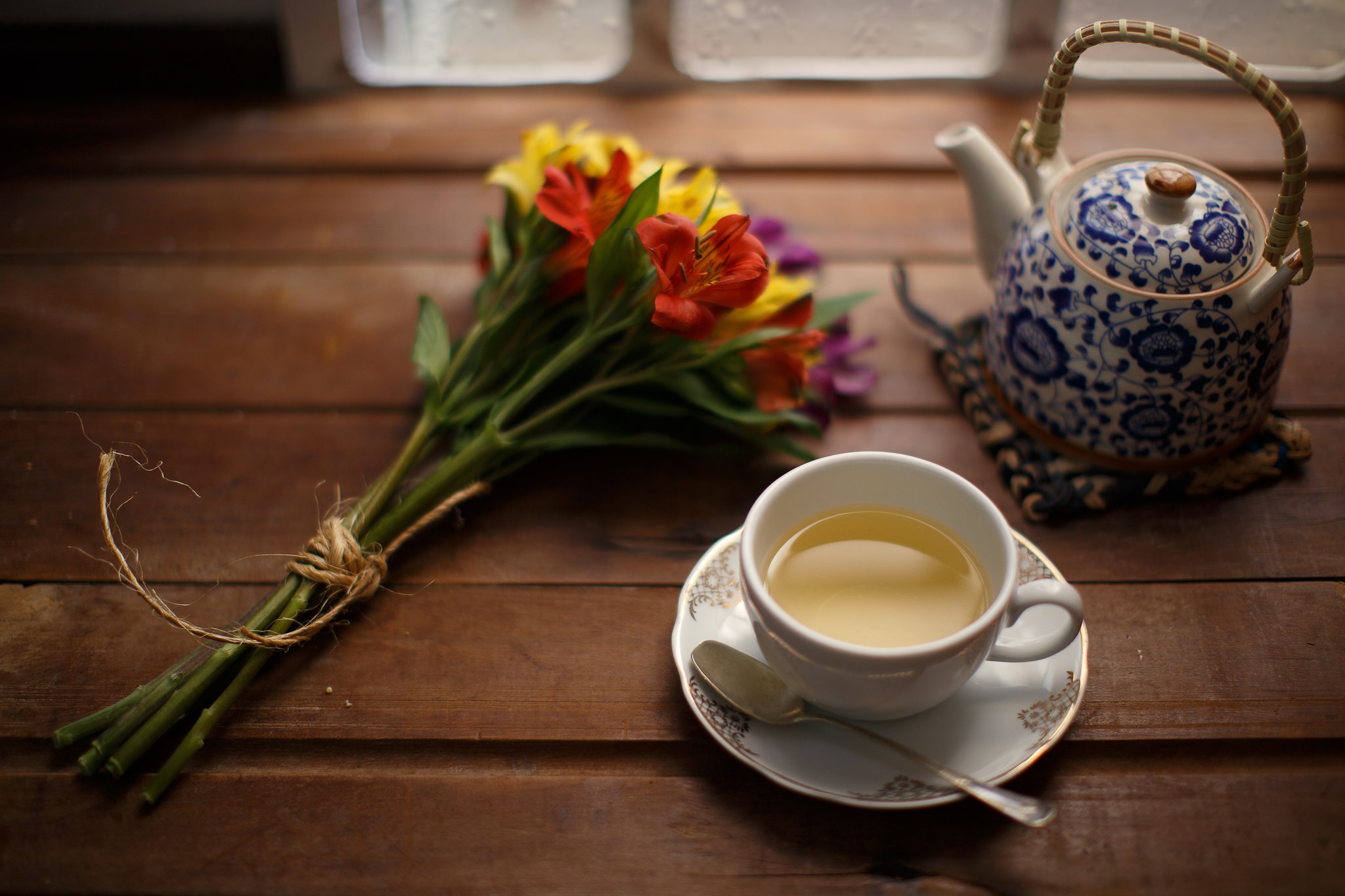 Descarga gratuita de fondo de pantalla para móvil de Flor, Té, Alimento.