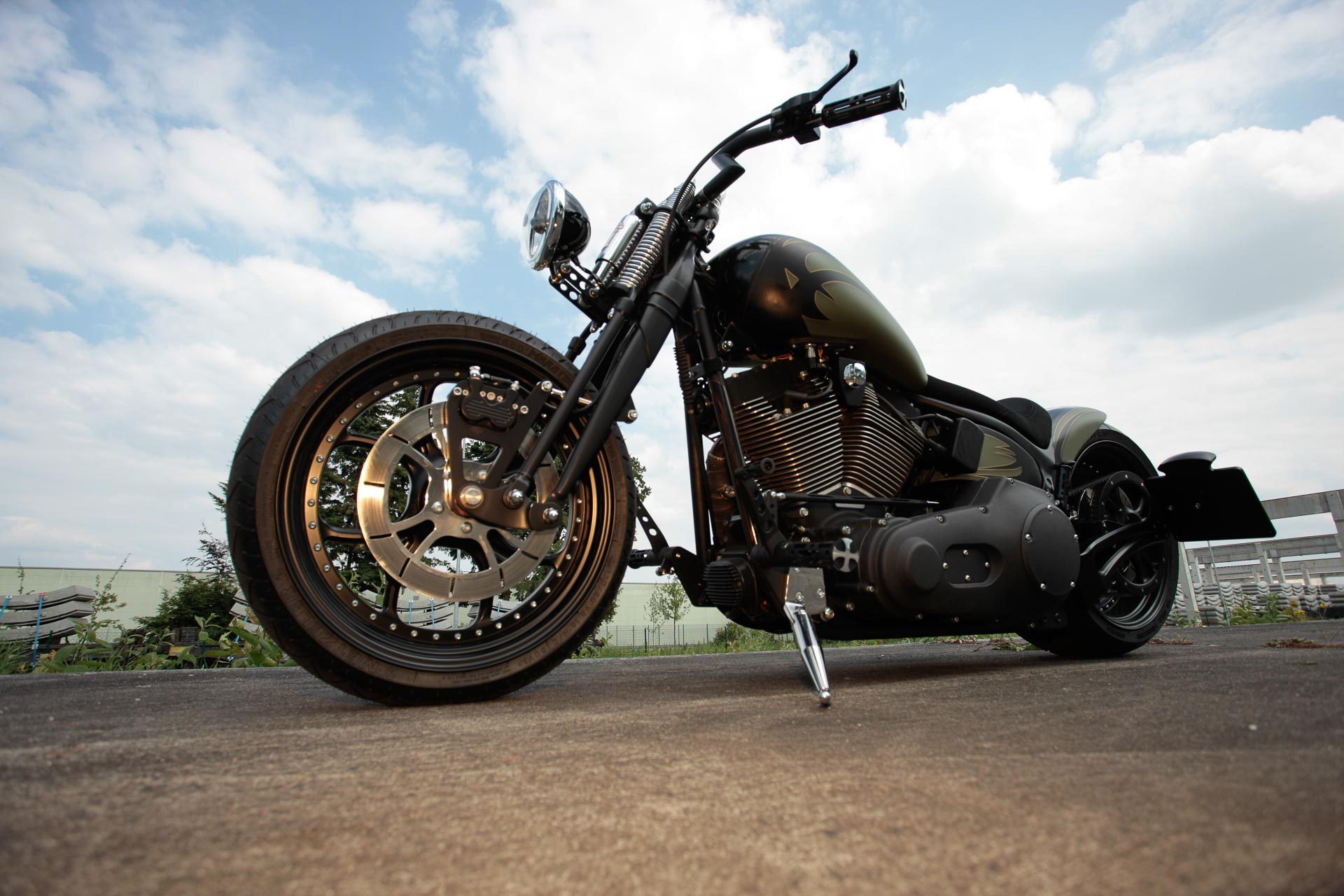 Baixe gratuitamente a imagem Motocicletas, Harley Davidson, Veículos, Motocicleta Personalizada, Alfândega De Thunderbike na área de trabalho do seu PC
