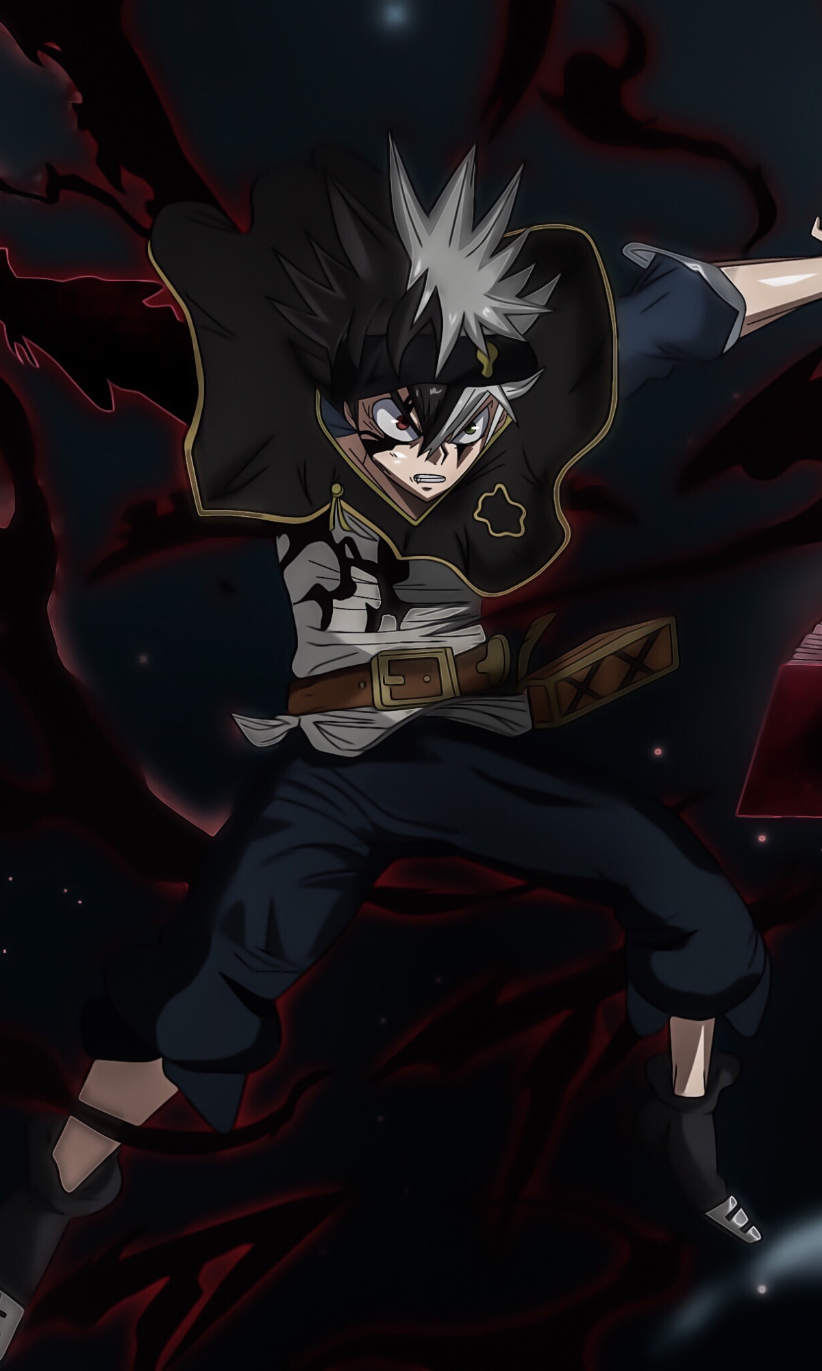 Handy-Wallpaper Animes, Asta (Schwarzklee), Black Clover kostenlos herunterladen.