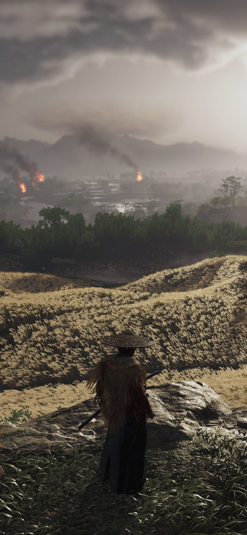 Descarga gratuita de fondo de pantalla para móvil de Videojuego, Ghost Of Tsushima.