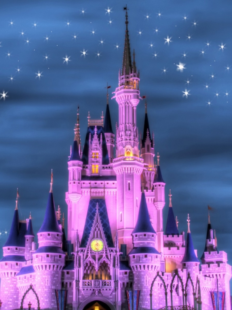 Handy-Wallpaper Disneyland, Menschengemacht, Schloss, Disney kostenlos herunterladen.