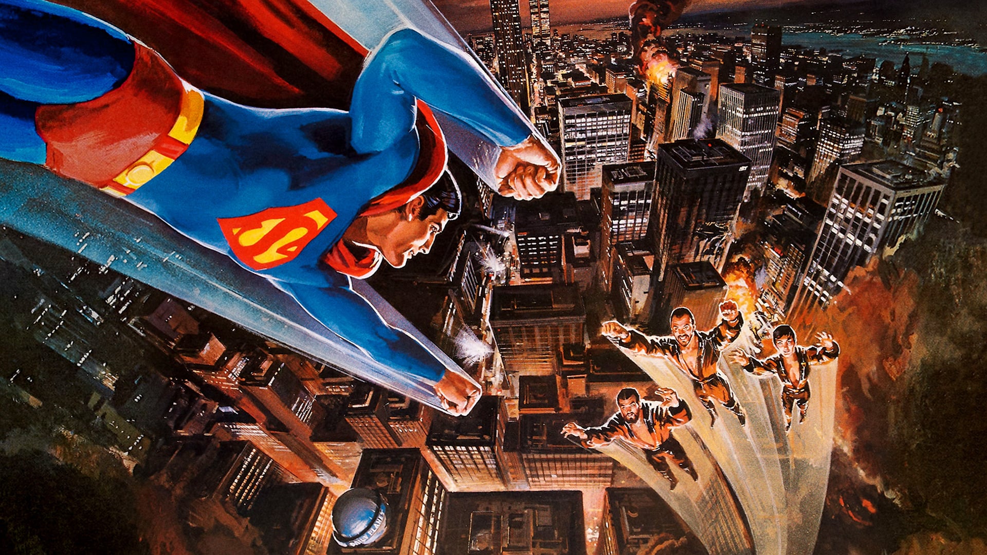 491911 скачать обои кино, супермен 2, генерал зод, метрополис (комиксы dc), супермен - заставки и картинки бесплатно