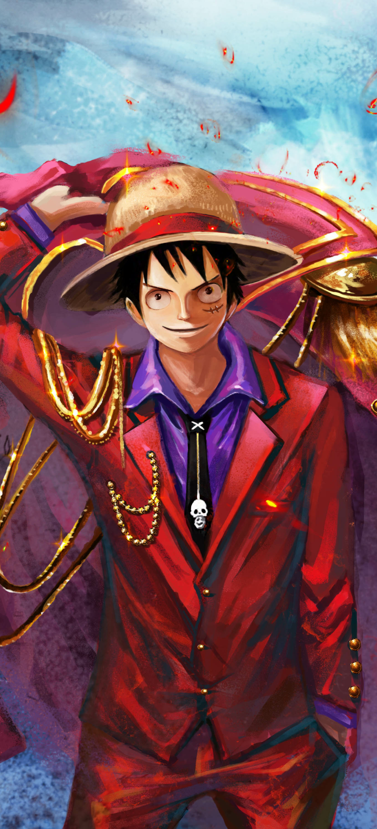 Descarga gratuita de fondo de pantalla para móvil de Animado, One Piece, Monkey D Luffy.