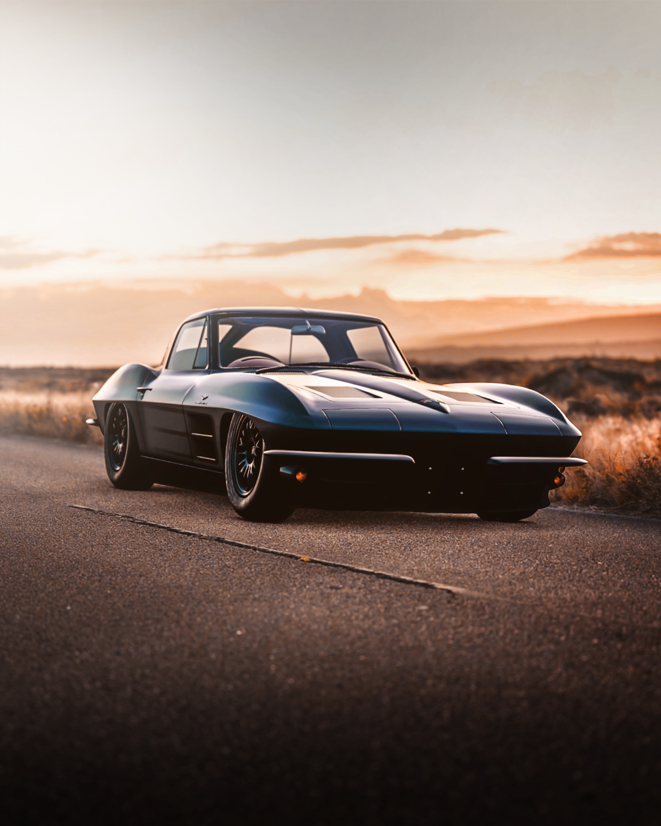 Download mobile wallpaper Sports Car, Road, Machine, Cars, Car, Old, Sports for free.