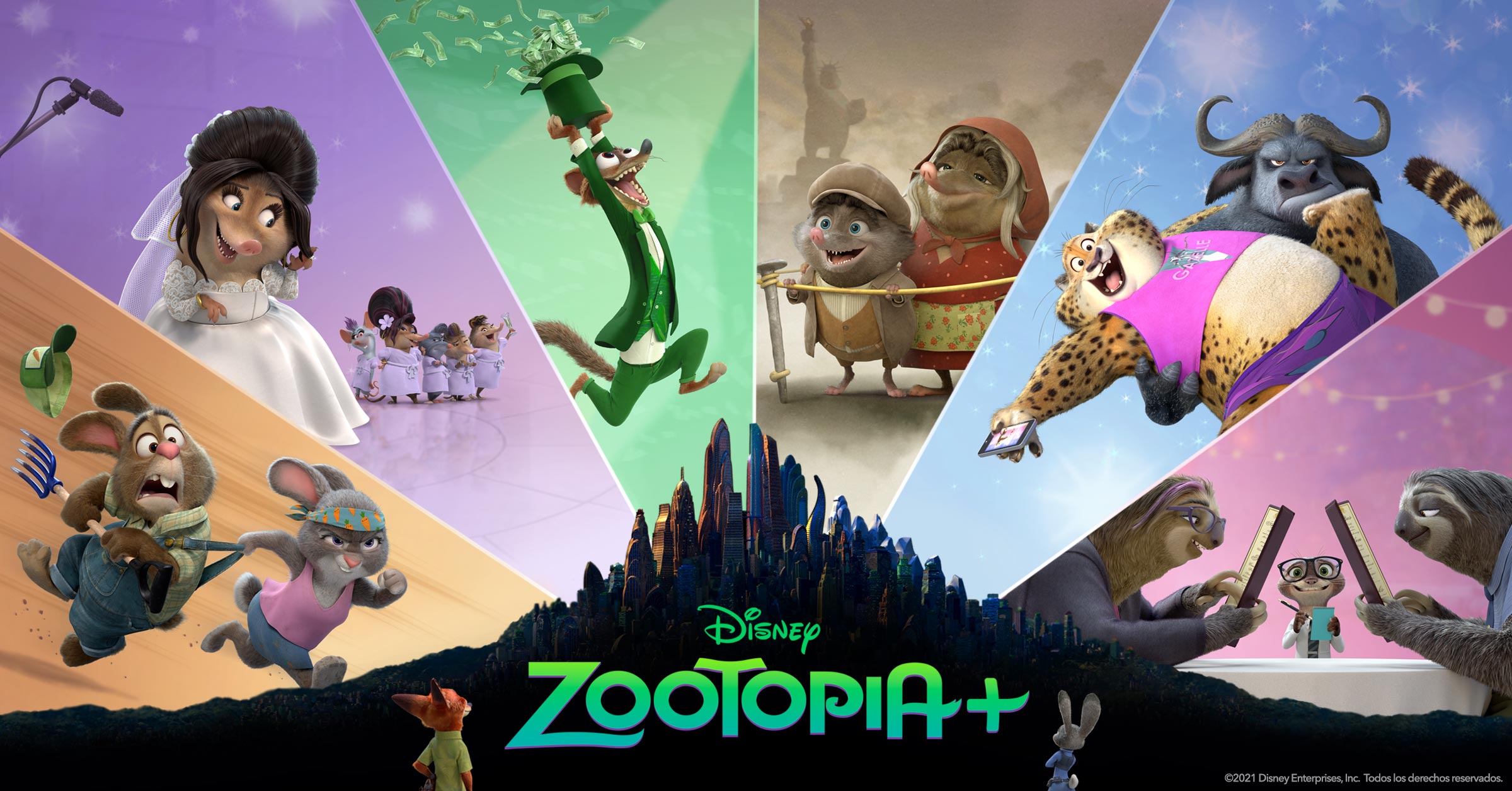 Download mobile wallpaper Tv Show, Zootopia+ for free.