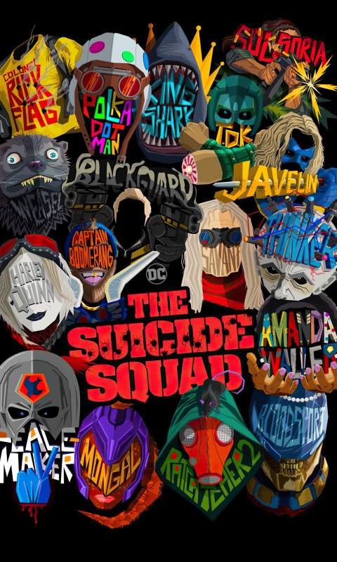 Download mobile wallpaper Movie, Suicide Squad, The Suicide Squad for free.