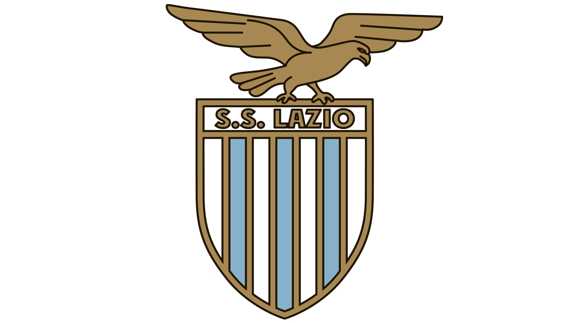 Handy-Wallpaper Sport, Fußball, Logo, Emblem, Lazio Rom kostenlos herunterladen.