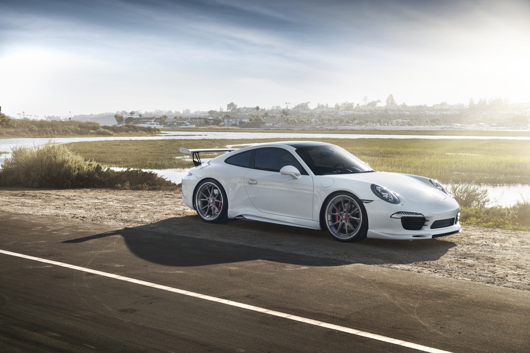 Free download wallpaper Porsche, Car, Porsche 911, Porsche 911 Carrera 4S, Vehicles, Porsche 911 Carrera, White Car on your PC desktop