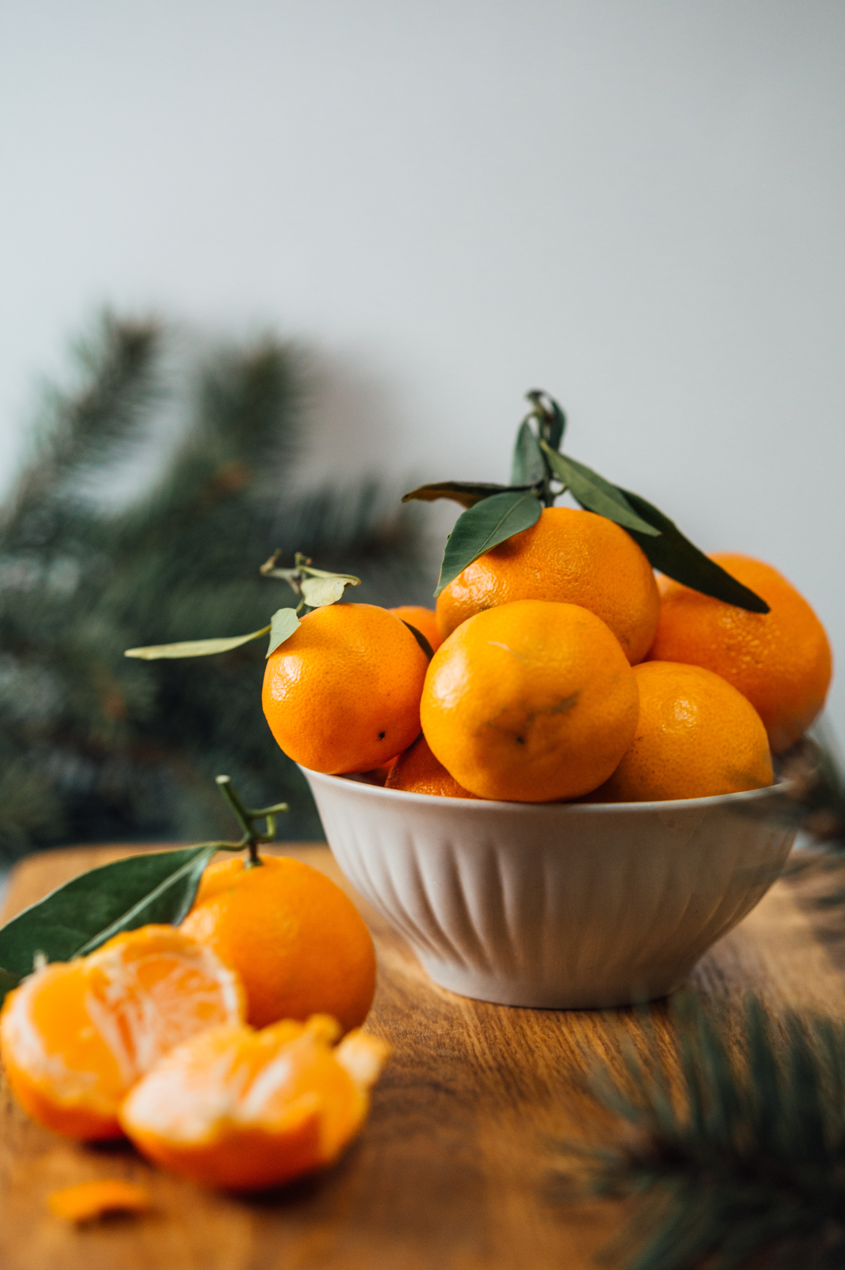 99141 скачать картинку цитрус, мандарины, фрукты, еда, миска, оранжевый, оранжевые - обои и заставки бесплатно
