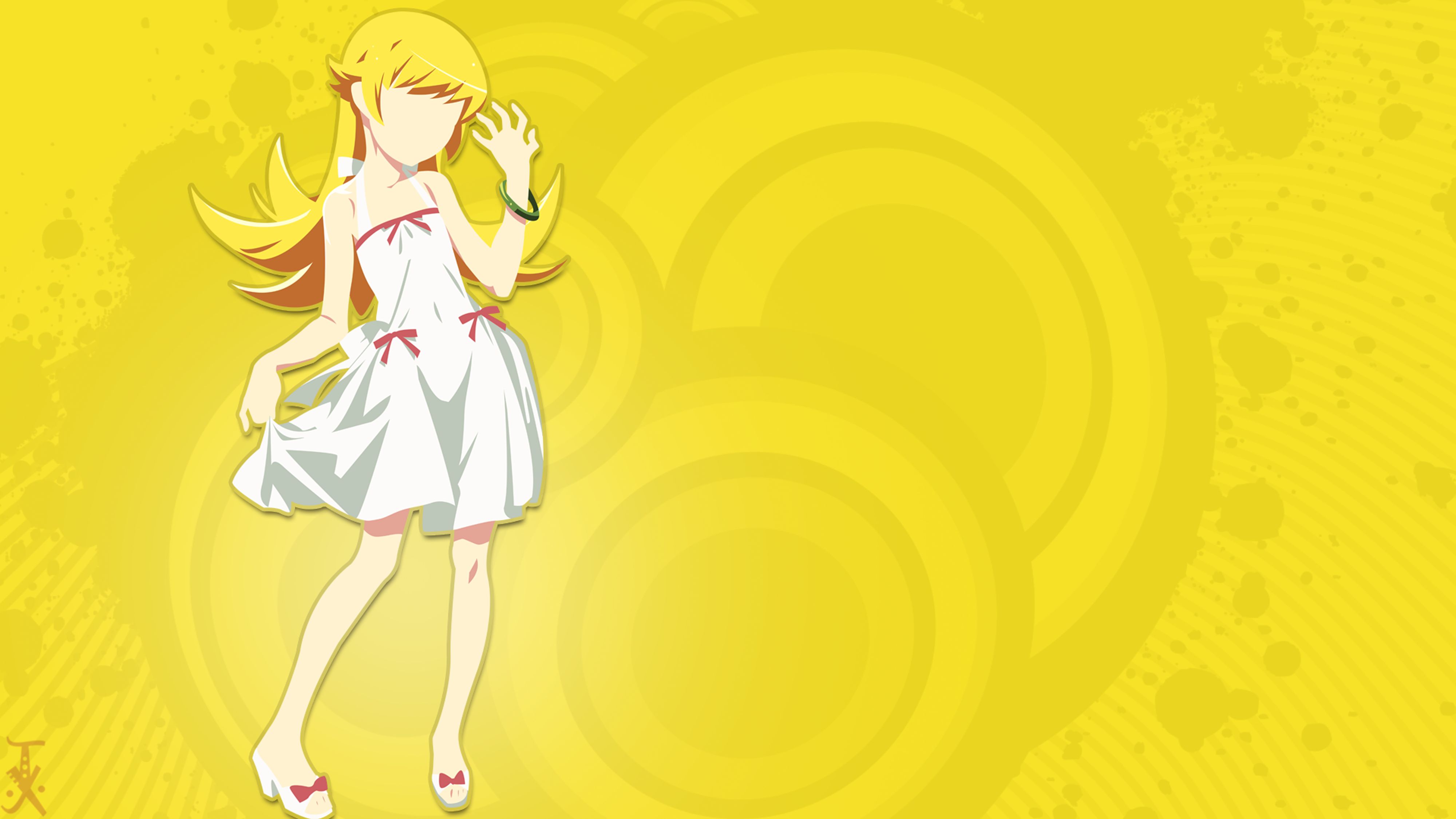 Free download wallpaper Anime, Monogatari (Series), Shinobu Oshino, Nisemonogatari on your PC desktop