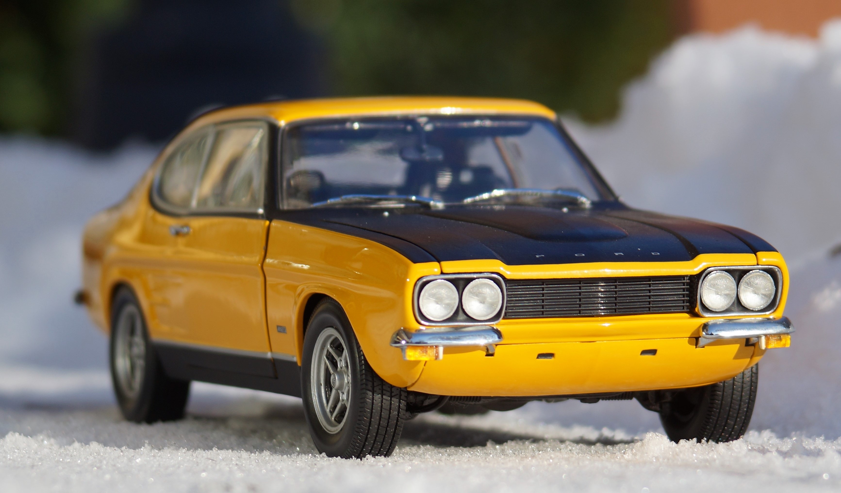 side view, snow, ford, cars, model 4K for PC