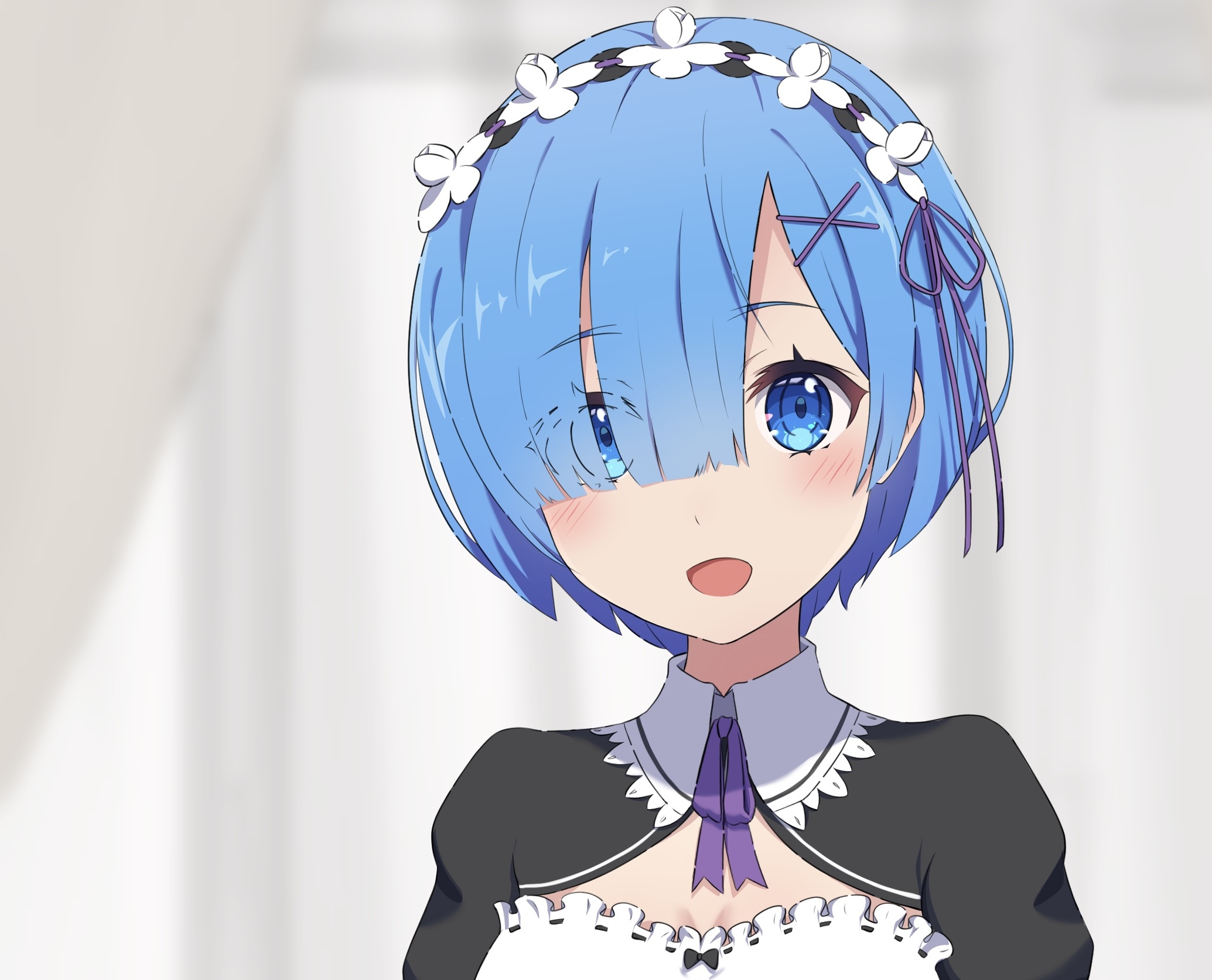 Téléchargez gratuitement l'image Animé, Re:zero Commencer Sa Vie Dans Un Autre Monde, Rem (Re:zero) sur le bureau de votre PC