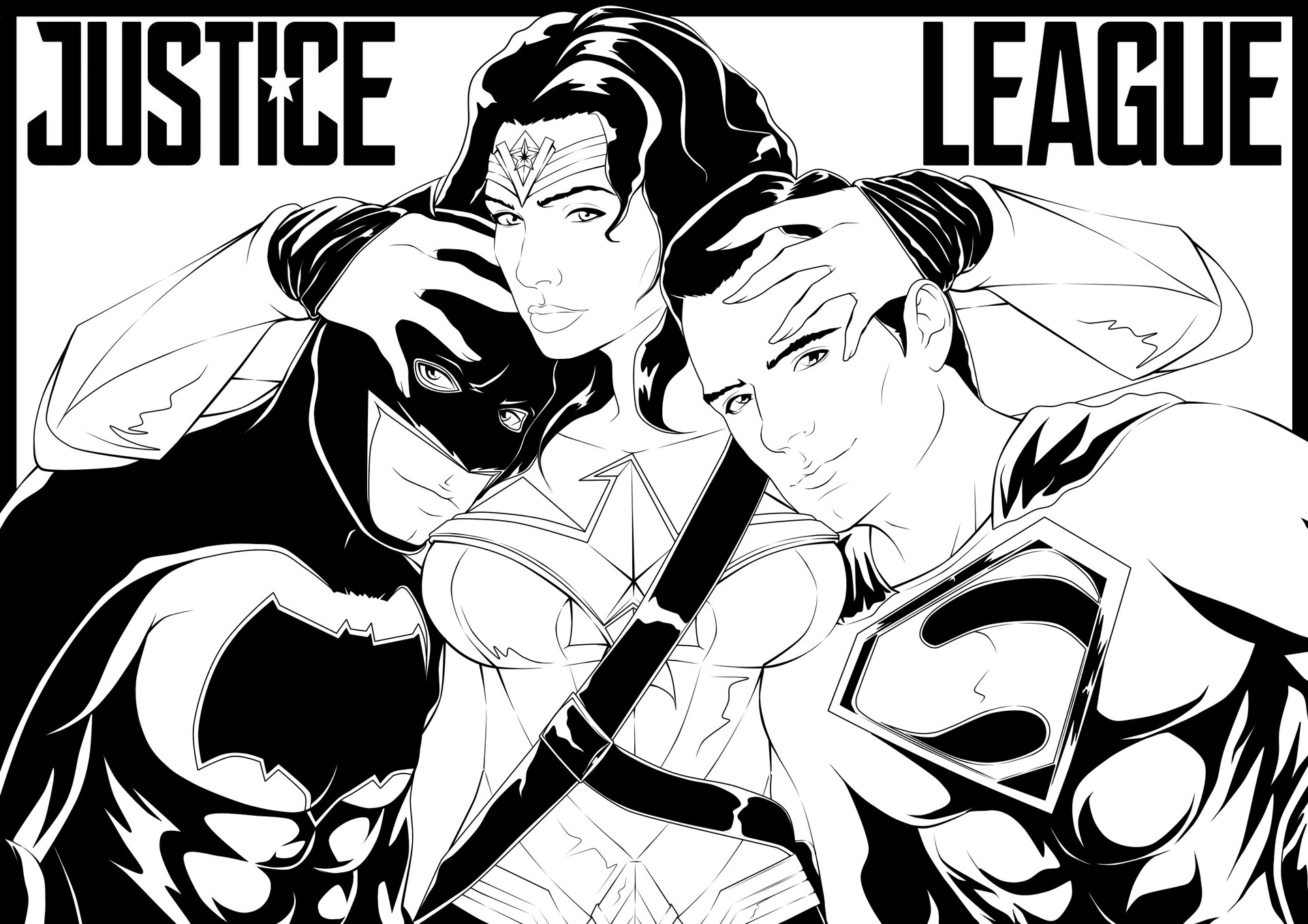 Descarga gratis la imagen Superhombre, Historietas, Dc Comics, Hombre Murciélago, La Mujer Maravilla, Liga De La Justicia en el escritorio de tu PC