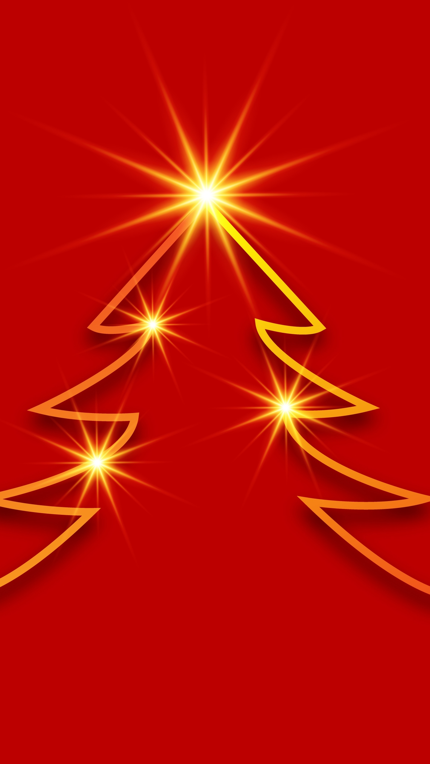 Download mobile wallpaper Christmas, Holiday, Christmas Tree, Minimalist for free.
