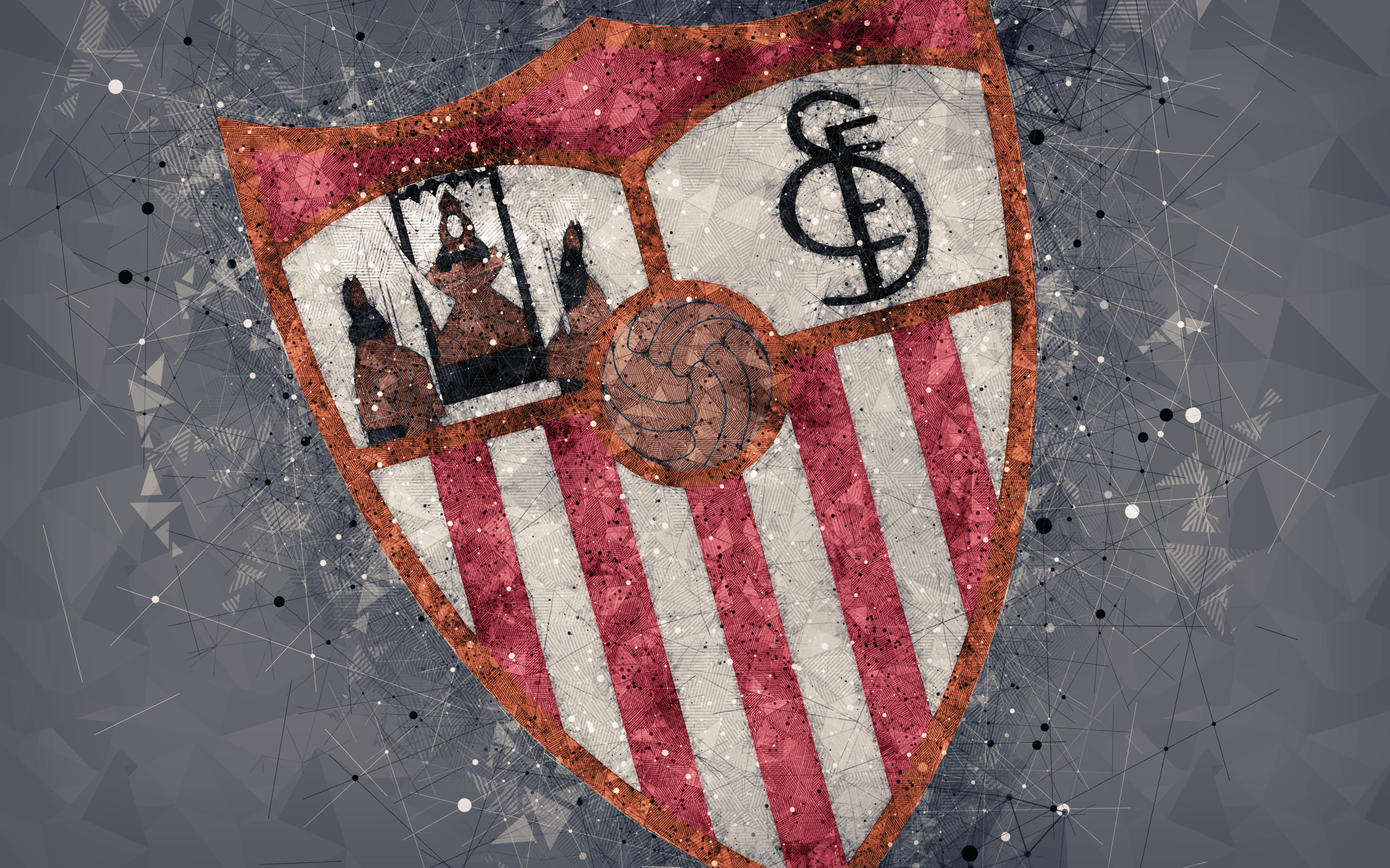 Descarga gratis la imagen Fútbol, Logo, Emblema, Deporte, Sevilla Fc en el escritorio de tu PC