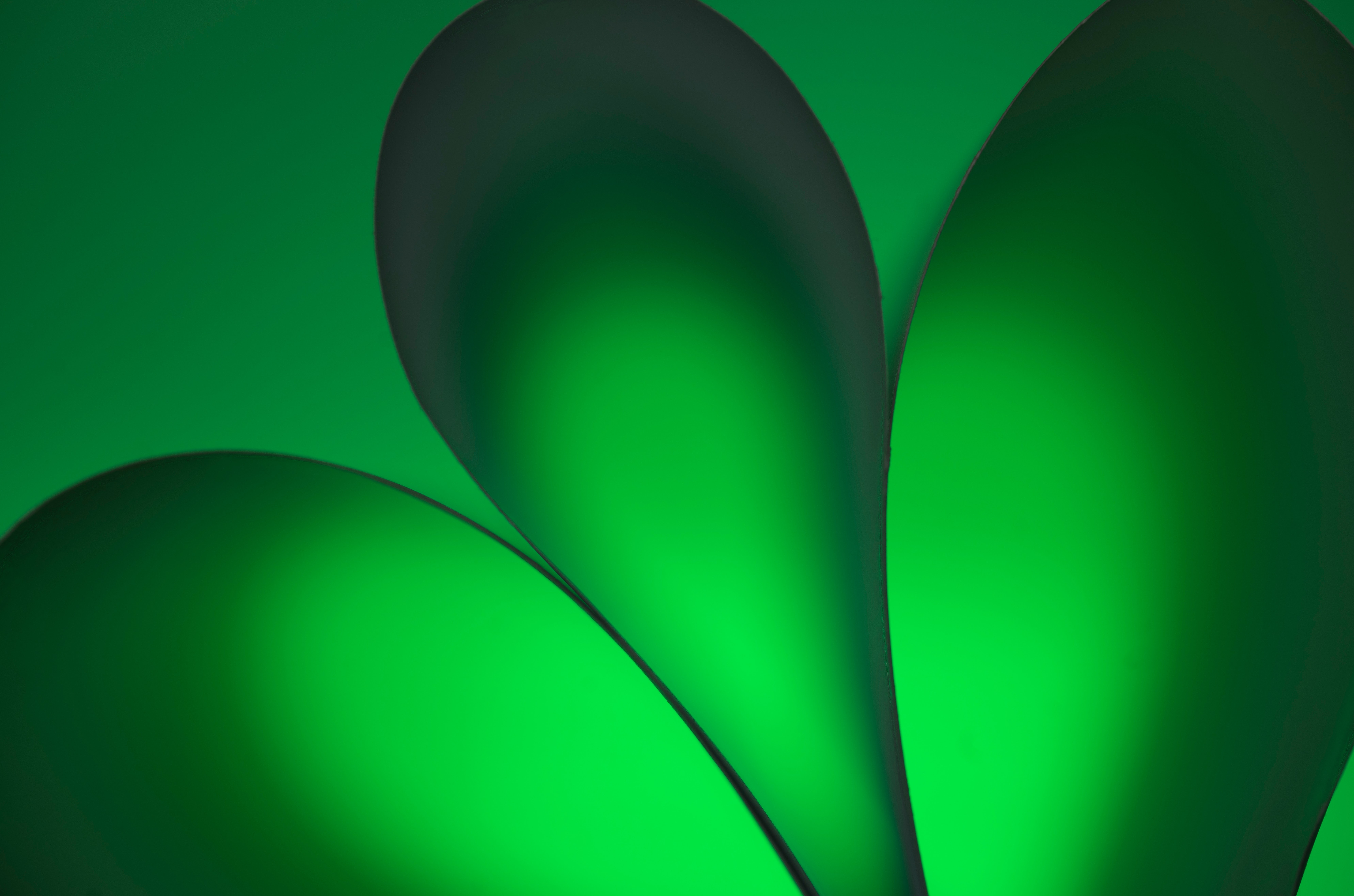 Скачать картинку Градиент, Зеленый, Линии, Абстракция в телефон бесплатно.