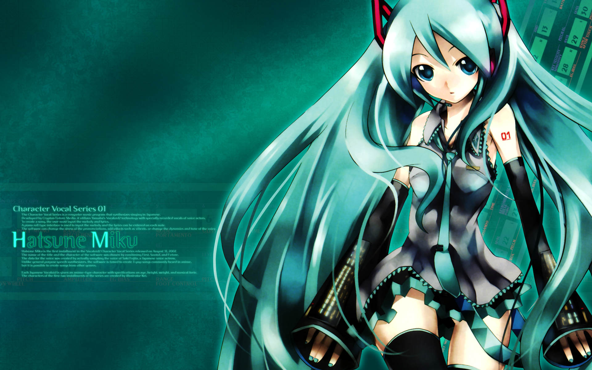 Laden Sie das Vocaloid, Hatsune Miku, Animes-Bild kostenlos auf Ihren PC-Desktop herunter