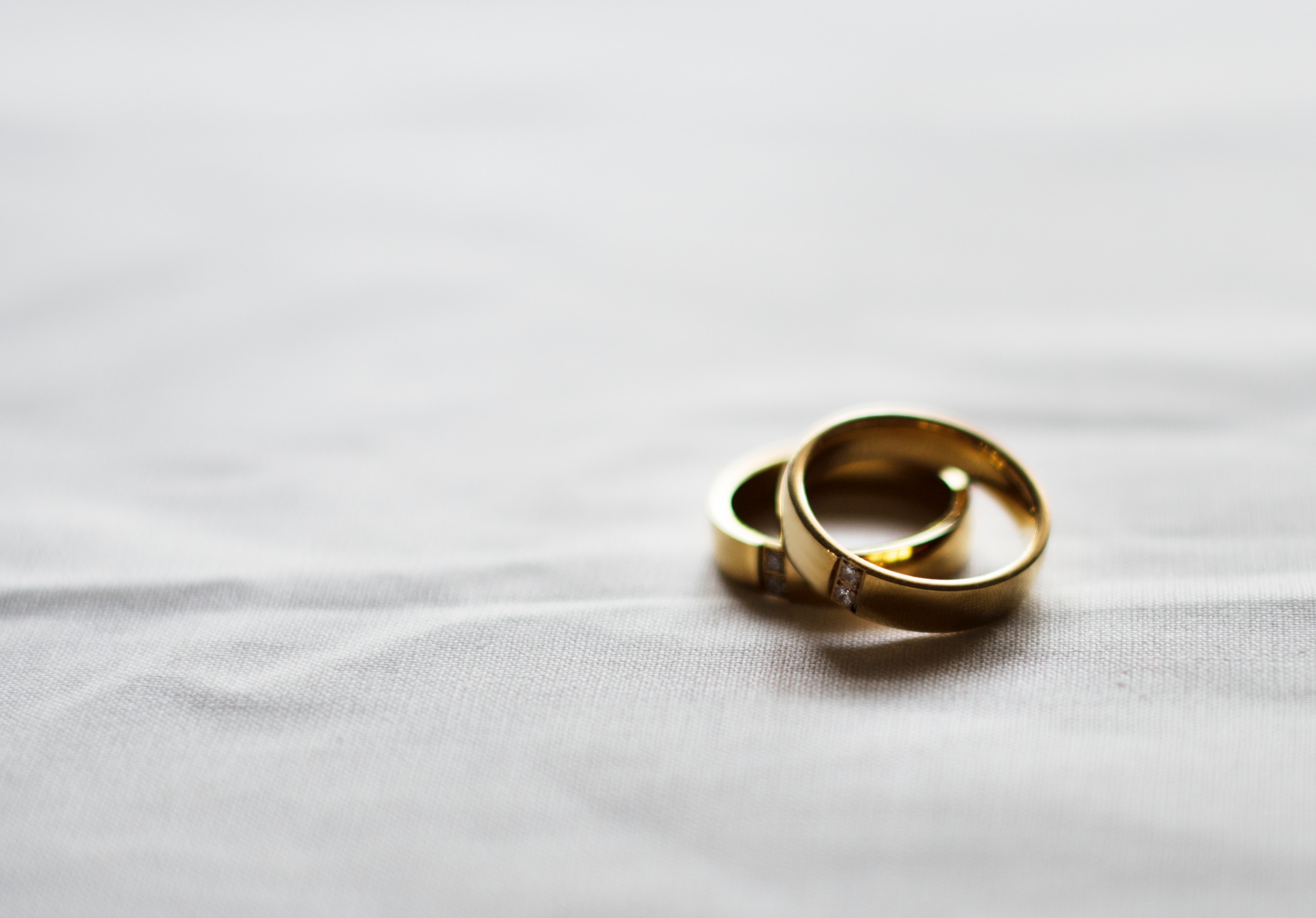 wedding, love, rings, gold, couple, pair Full HD