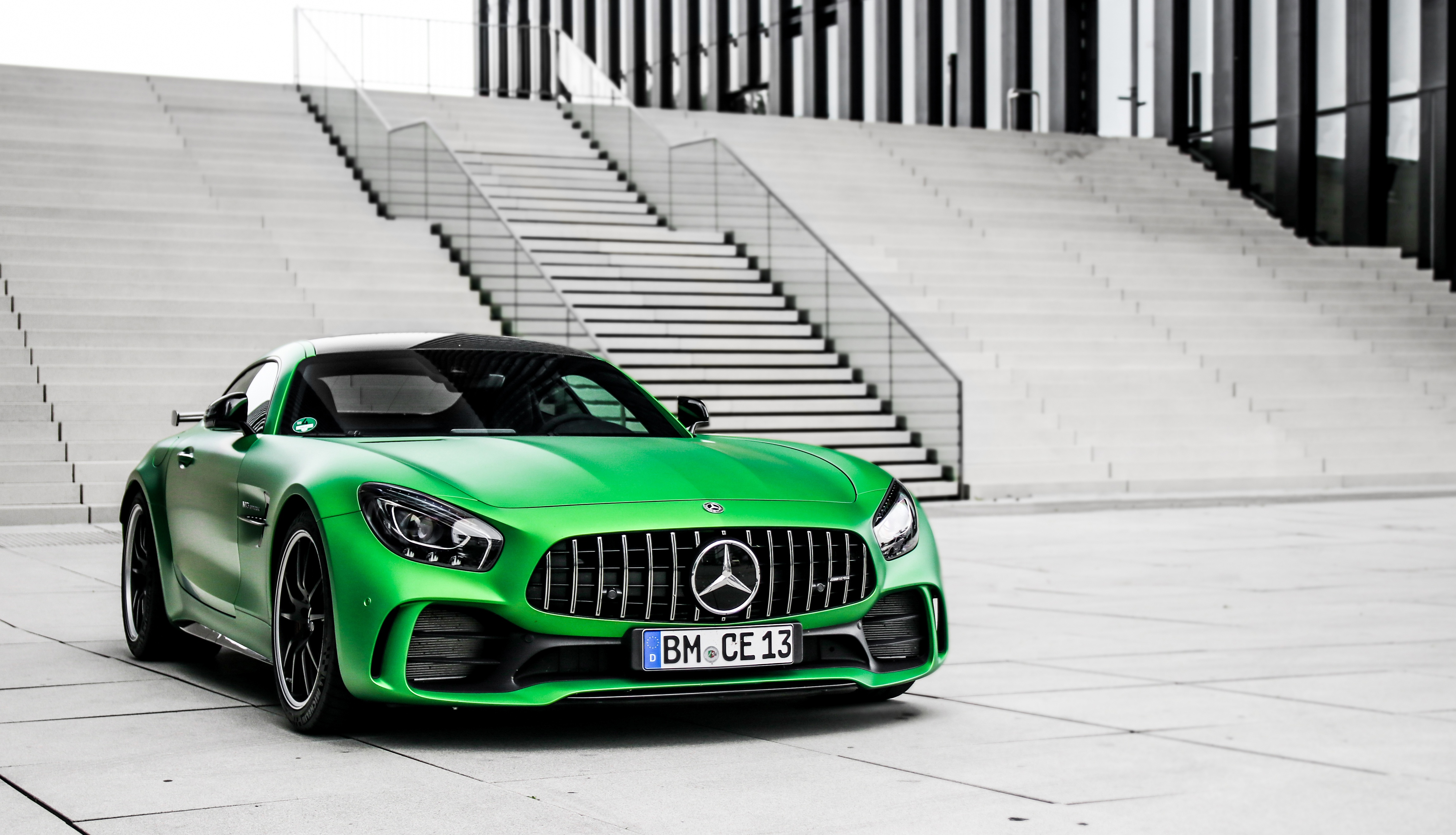 Free download wallpaper Car, Mercedes Benz, Supercar, Vehicles, Green Car, Mercedes Amg Gt on your PC desktop